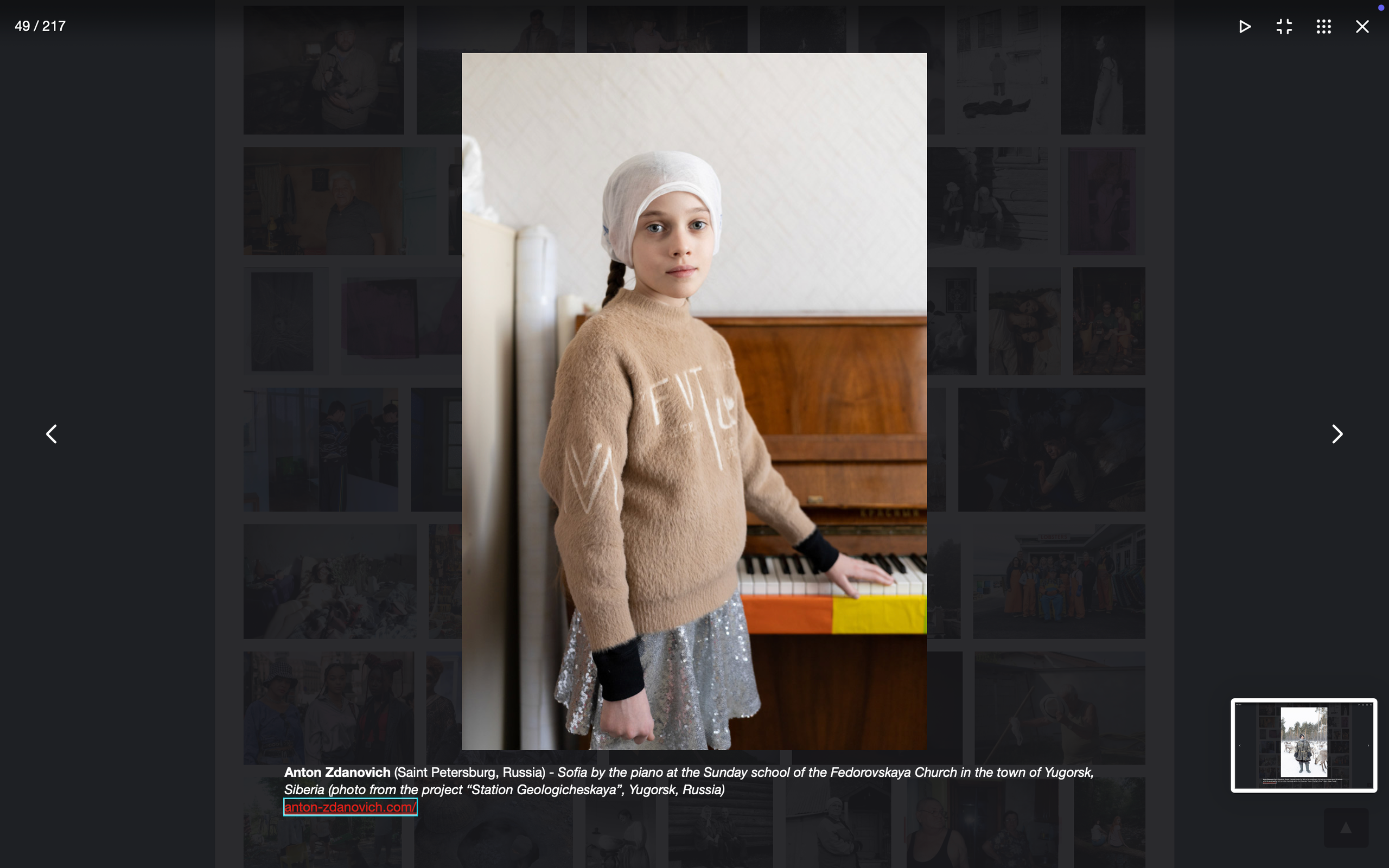 F-Stop Magazine Group Exhibition, Environmental Portraits (2025). Documentary photographer Anton Zdanovich