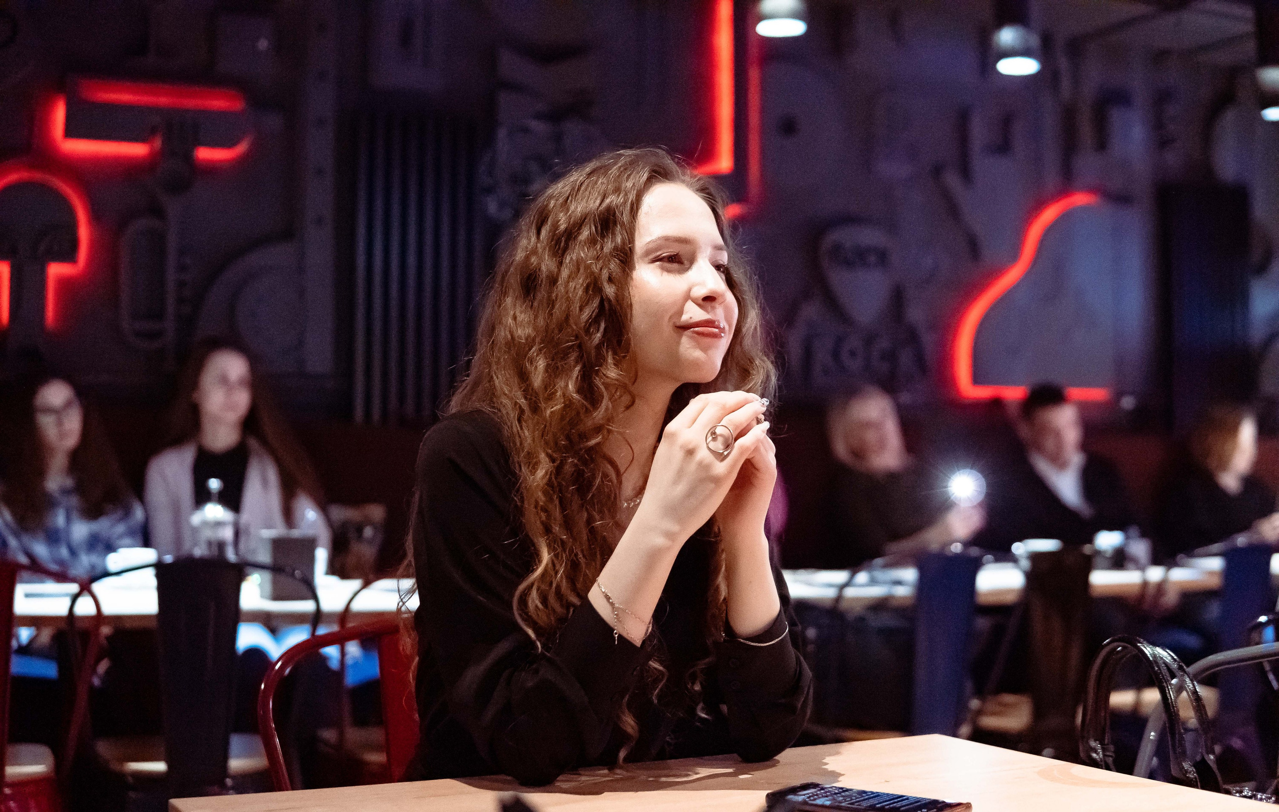 Репортажные фотографии творческого вечера Такие дела, Панда