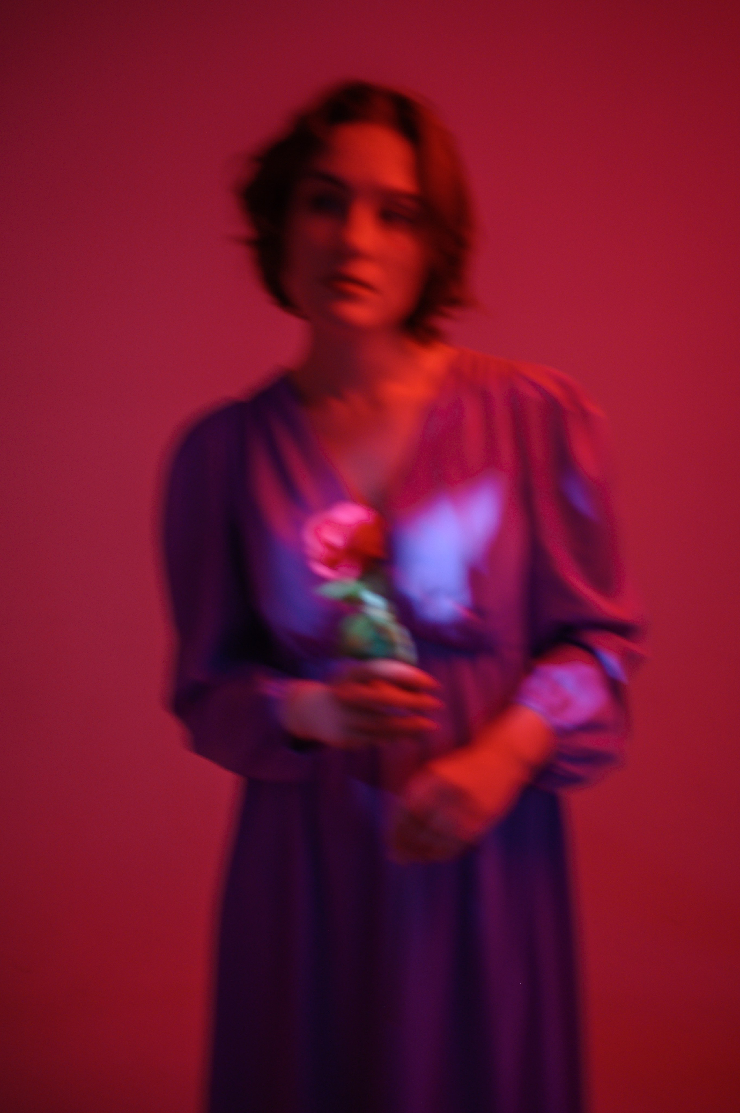 Фотосессия с помощью RGB света