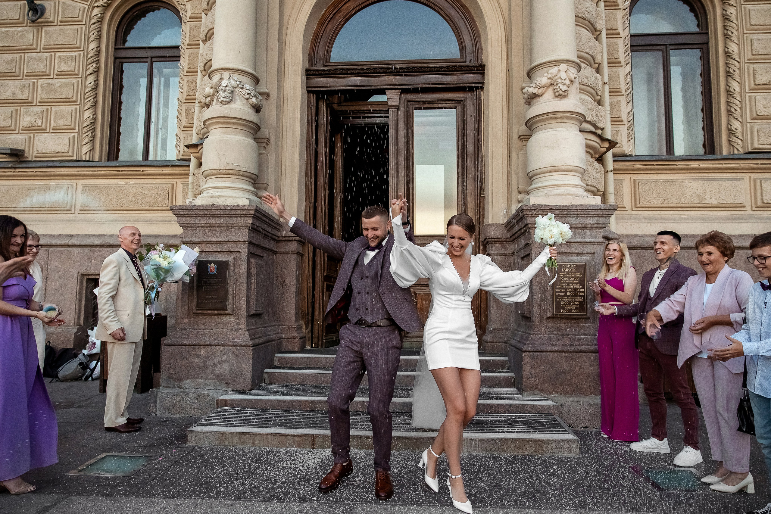 Красивая свадьба в Санкт-Петербурге. Свадебный и семейный фотограф Алексей Аверин