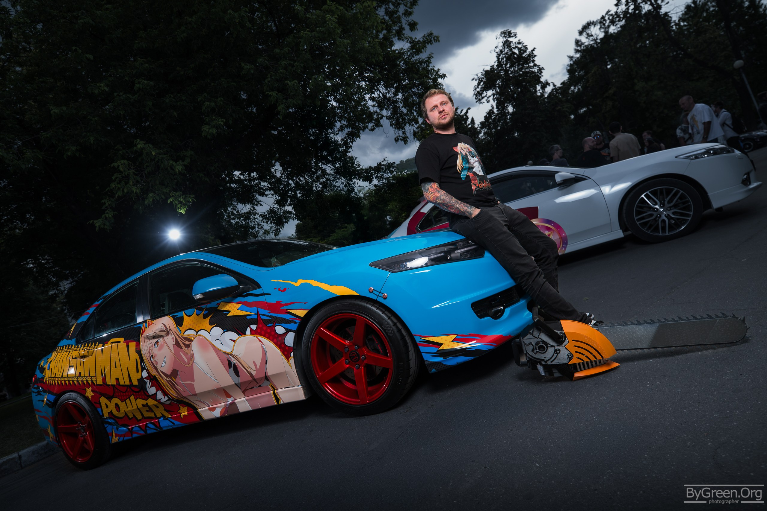 Akamaru x Itasha. ByGreenOrg и красивые фотографии