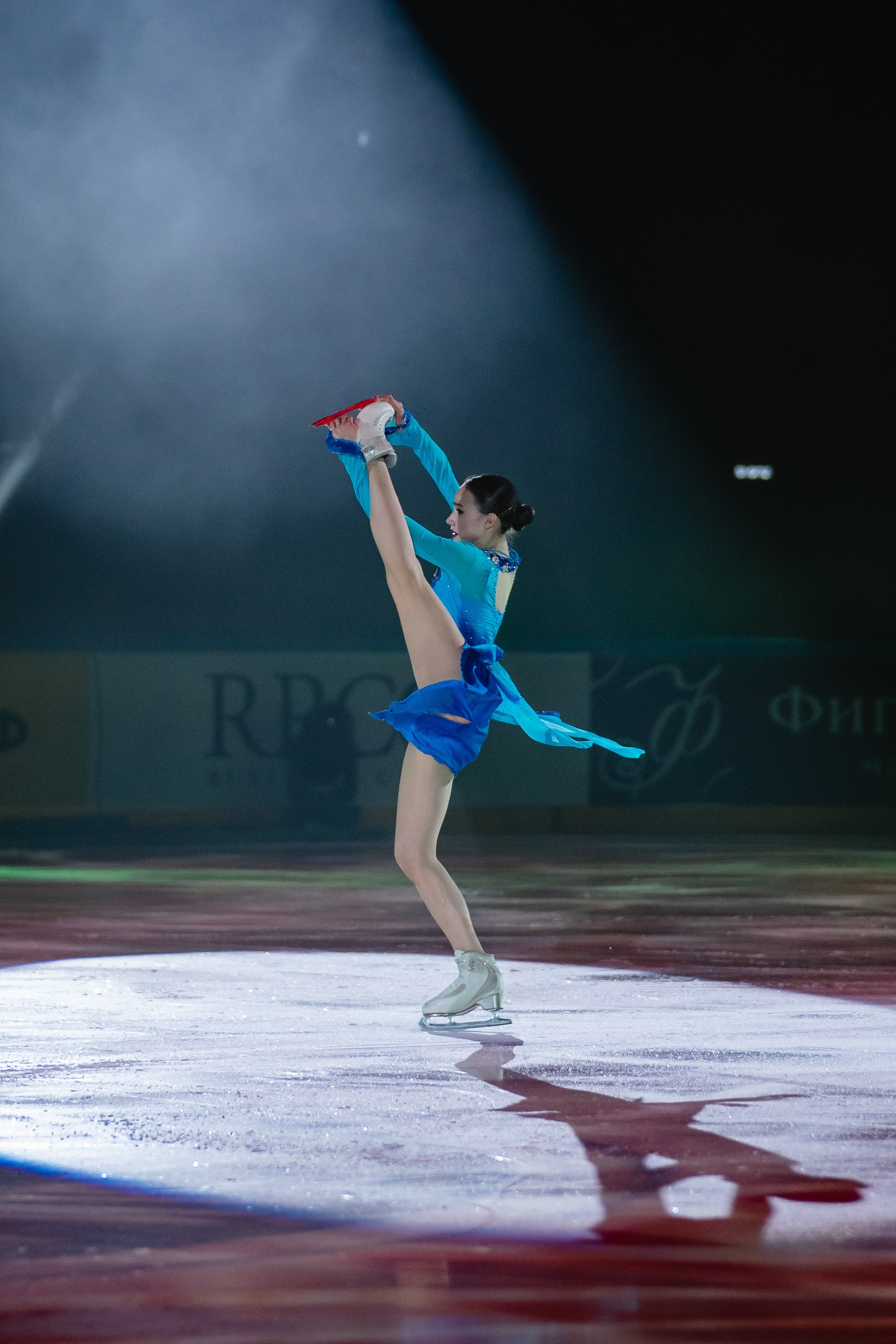Шоу «Чемпионы на льду» в Новосибирске. Воробьева Ксения — Спортивный и танцевальный фотограф Новосибирск