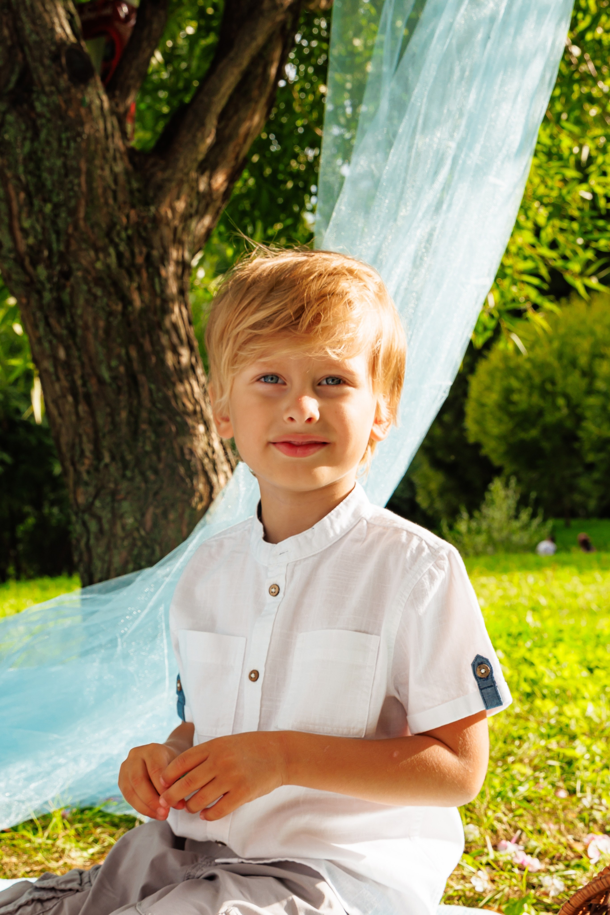 Детская фотосессия в парке