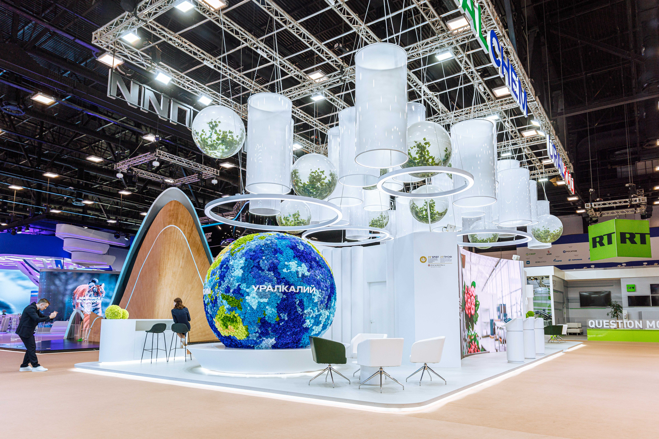 Стенды ПМЭФ 2022. Фотограф Балаев Михаил