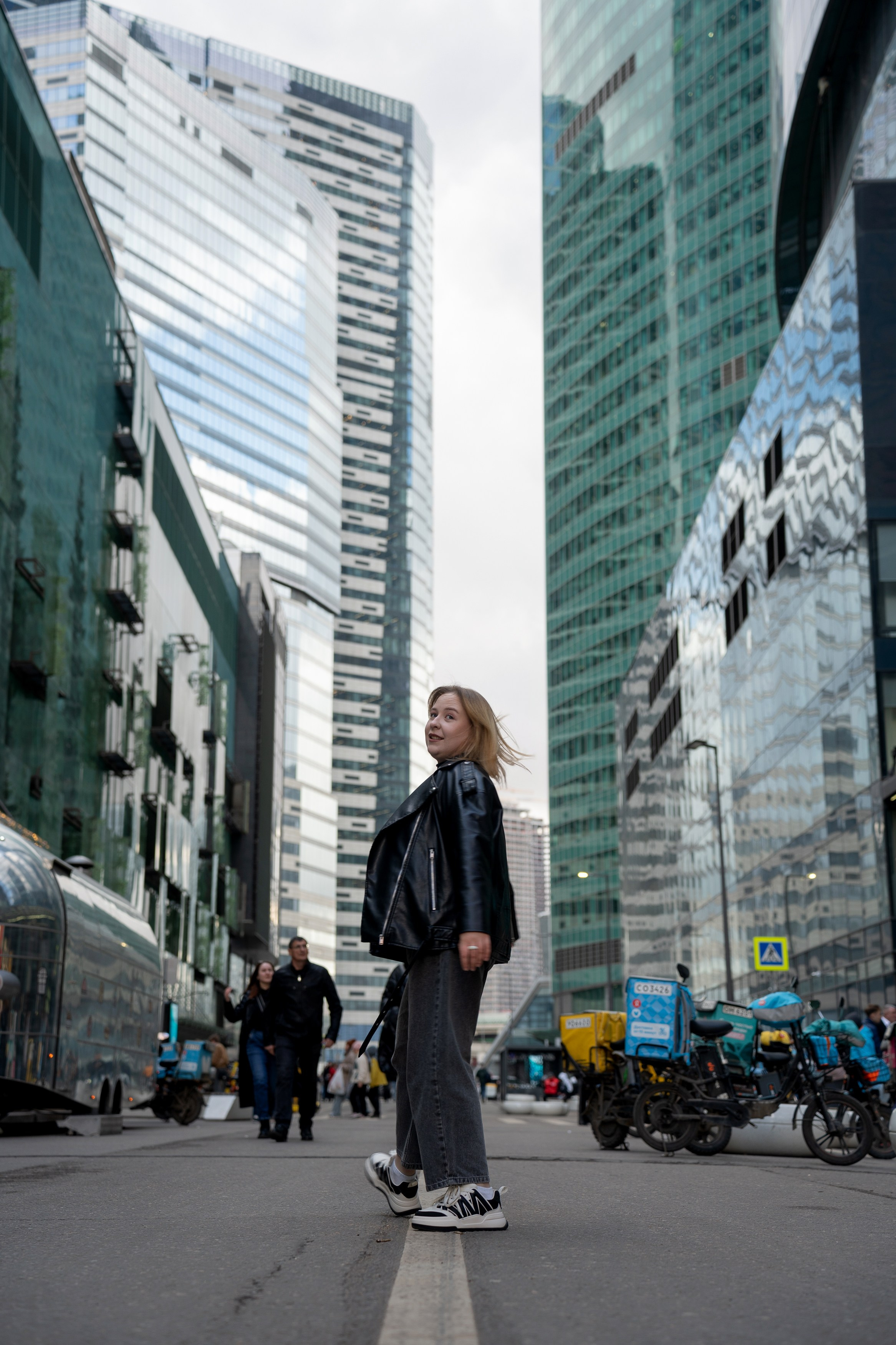 Фотосессия в Москва сити. Портретный фотограф Олеся Владимирова в Москве