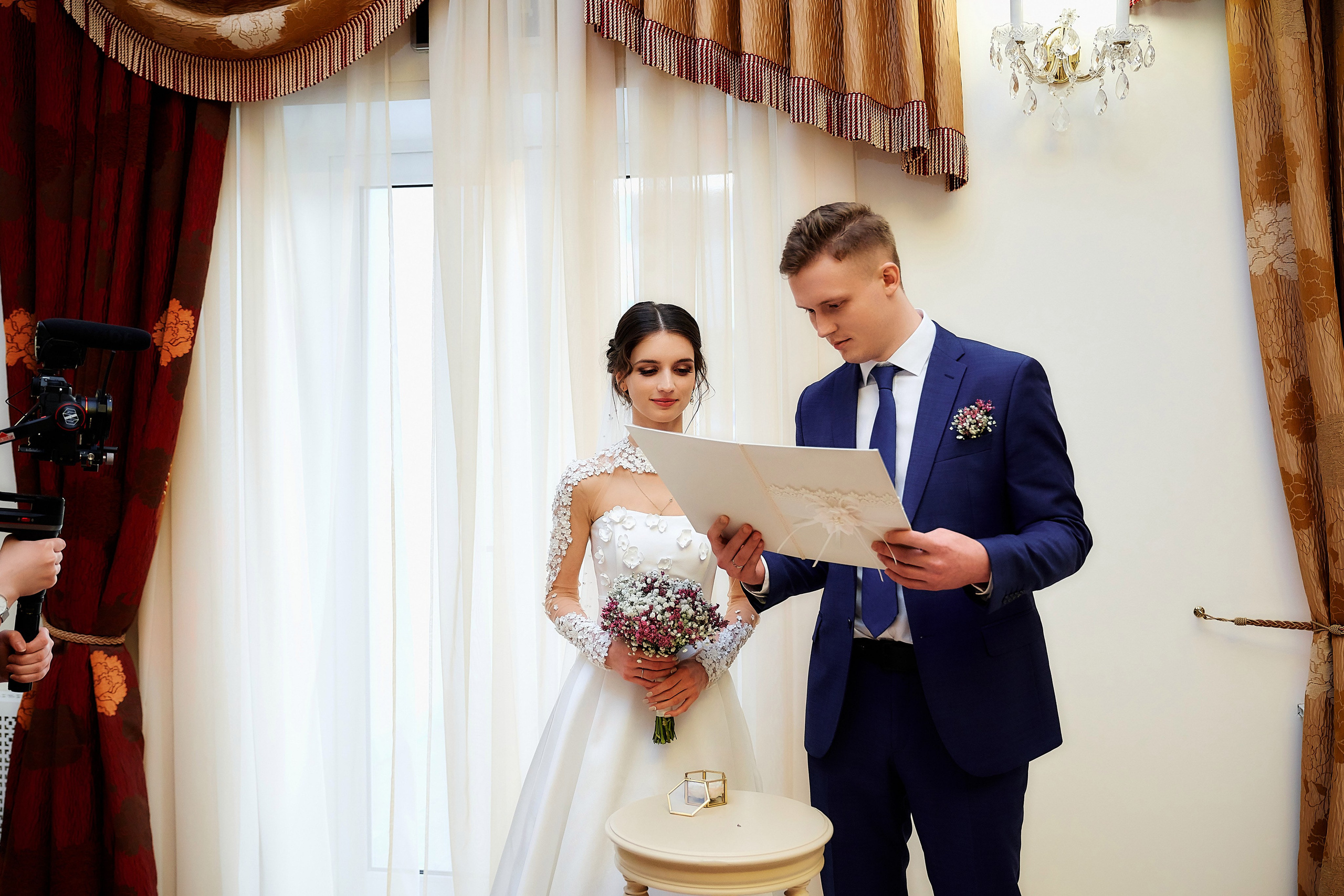 Свадьба Ивана и Валентины, роспись в ЗАГС ВДНХ