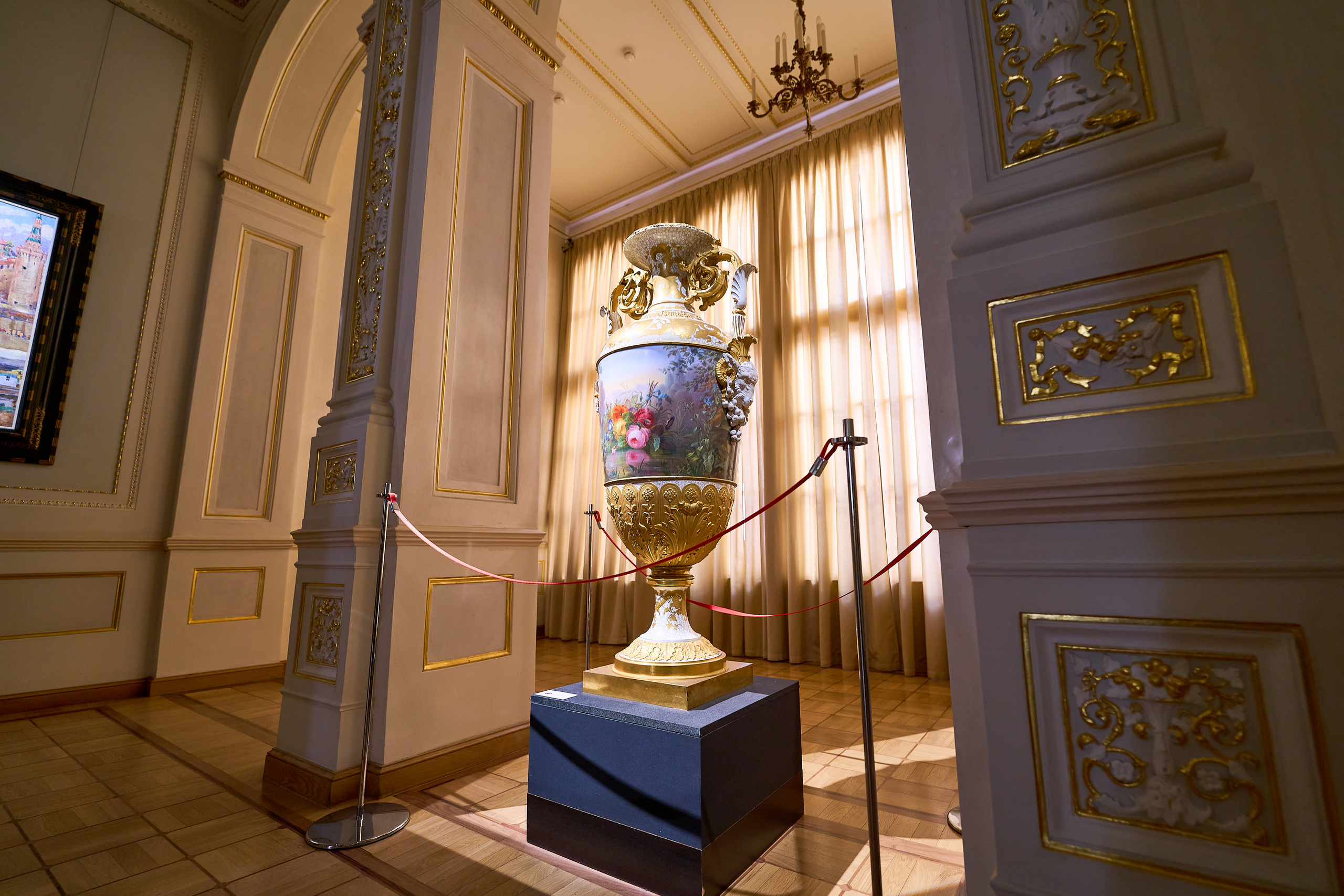 Интерьеры музея Фаберже в Санкт-Петербурге