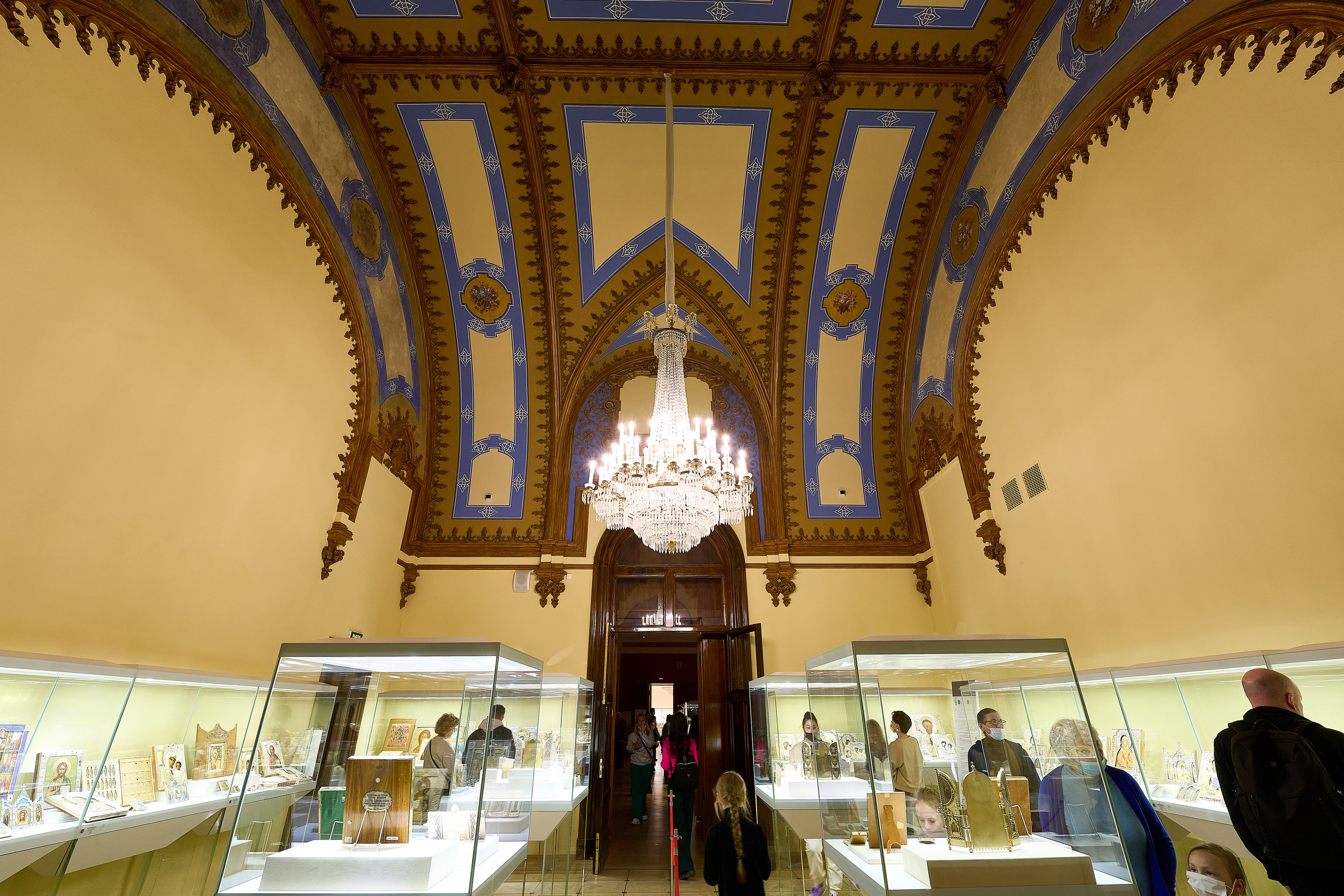 Интерьеры музея Фаберже в Санкт-Петербурге