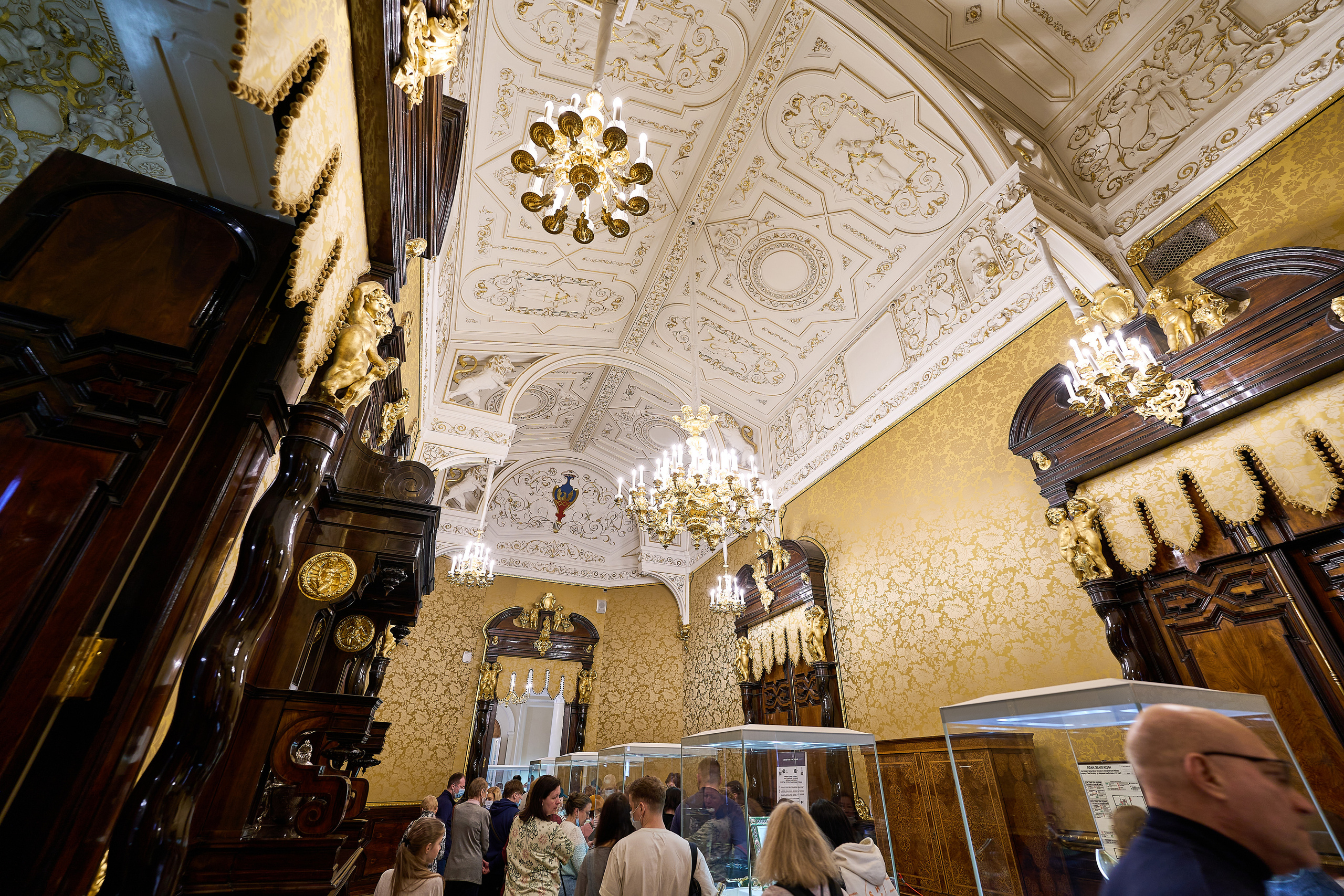 Интерьеры музея Фаберже в Санкт-Петербурге