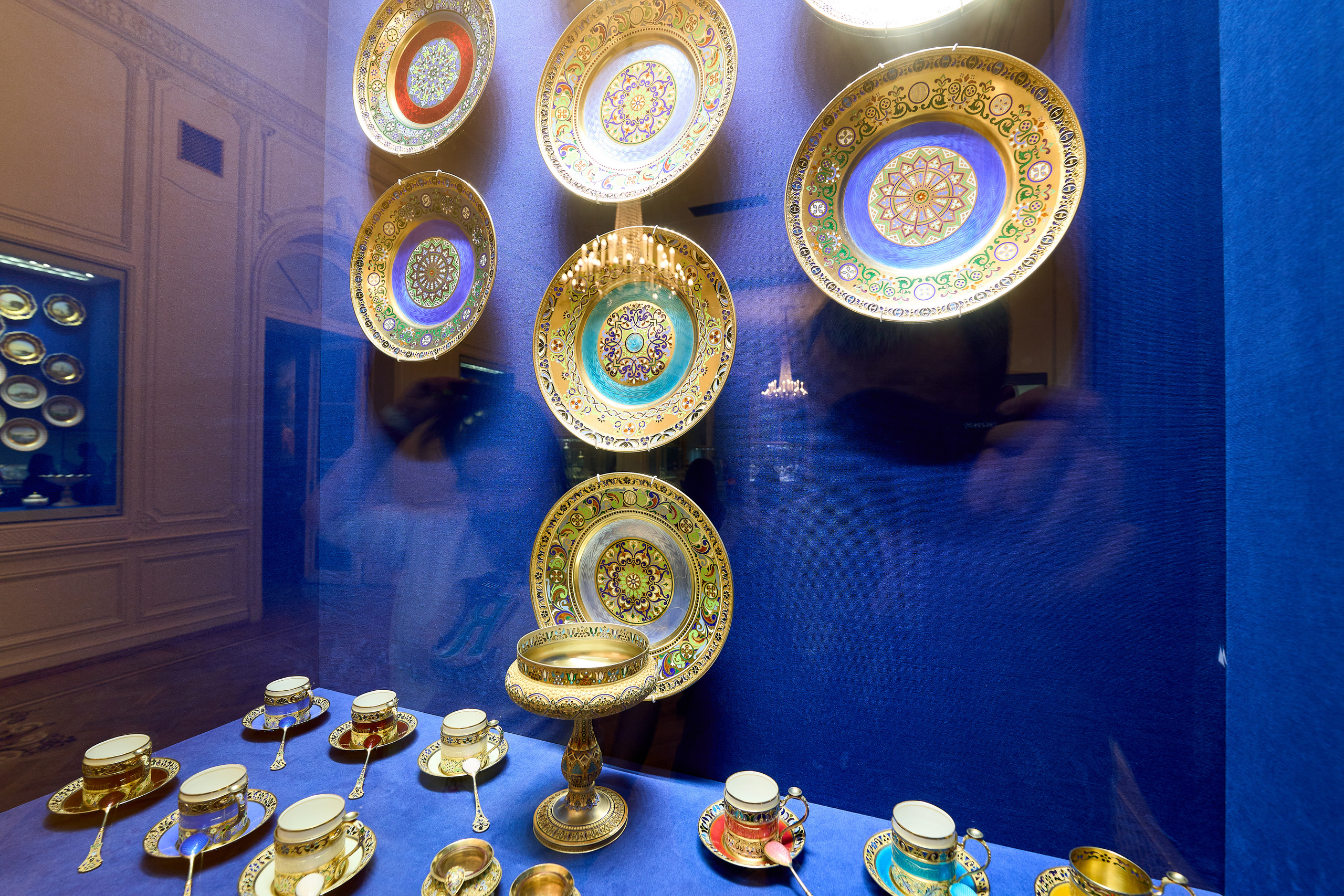 Экспонаты музея Фаберже в Санкт-Петербурге