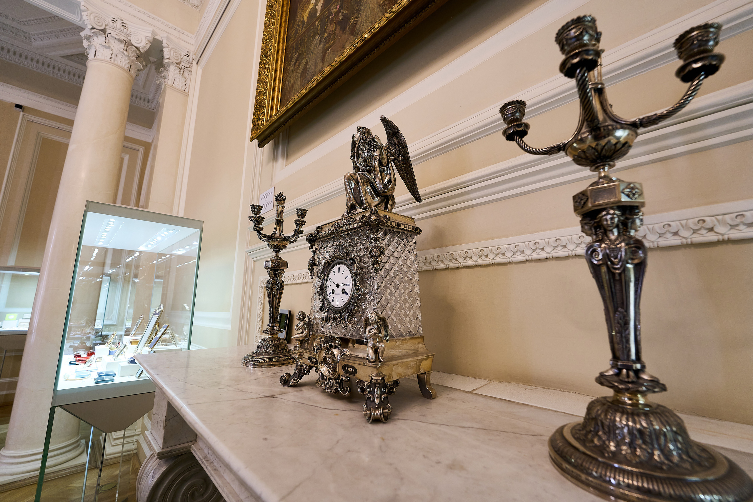 Интерьеры музея Фаберже в Санкт-Петербурге