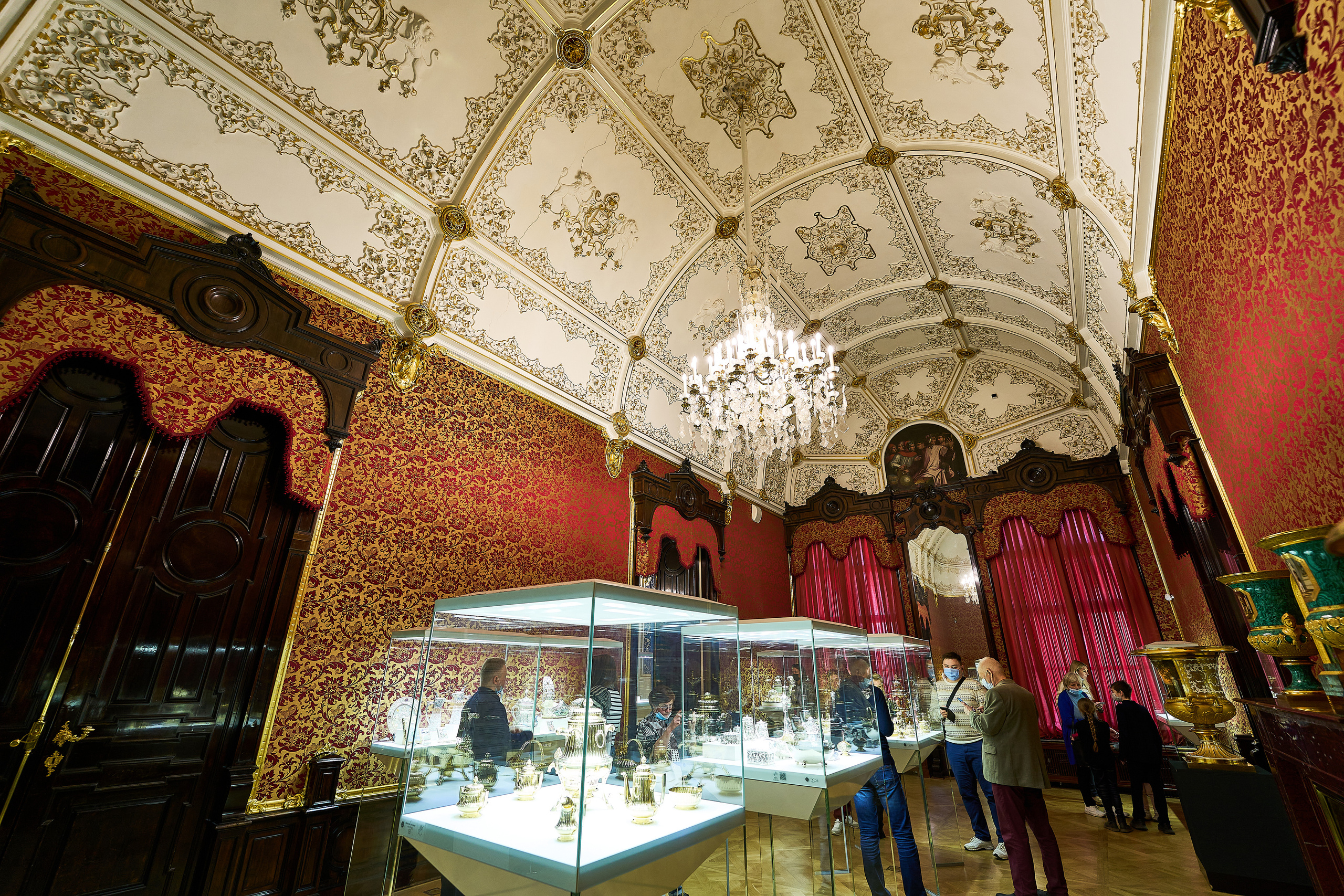 Интерьеры музея Фаберже в Санкт-Петербурге