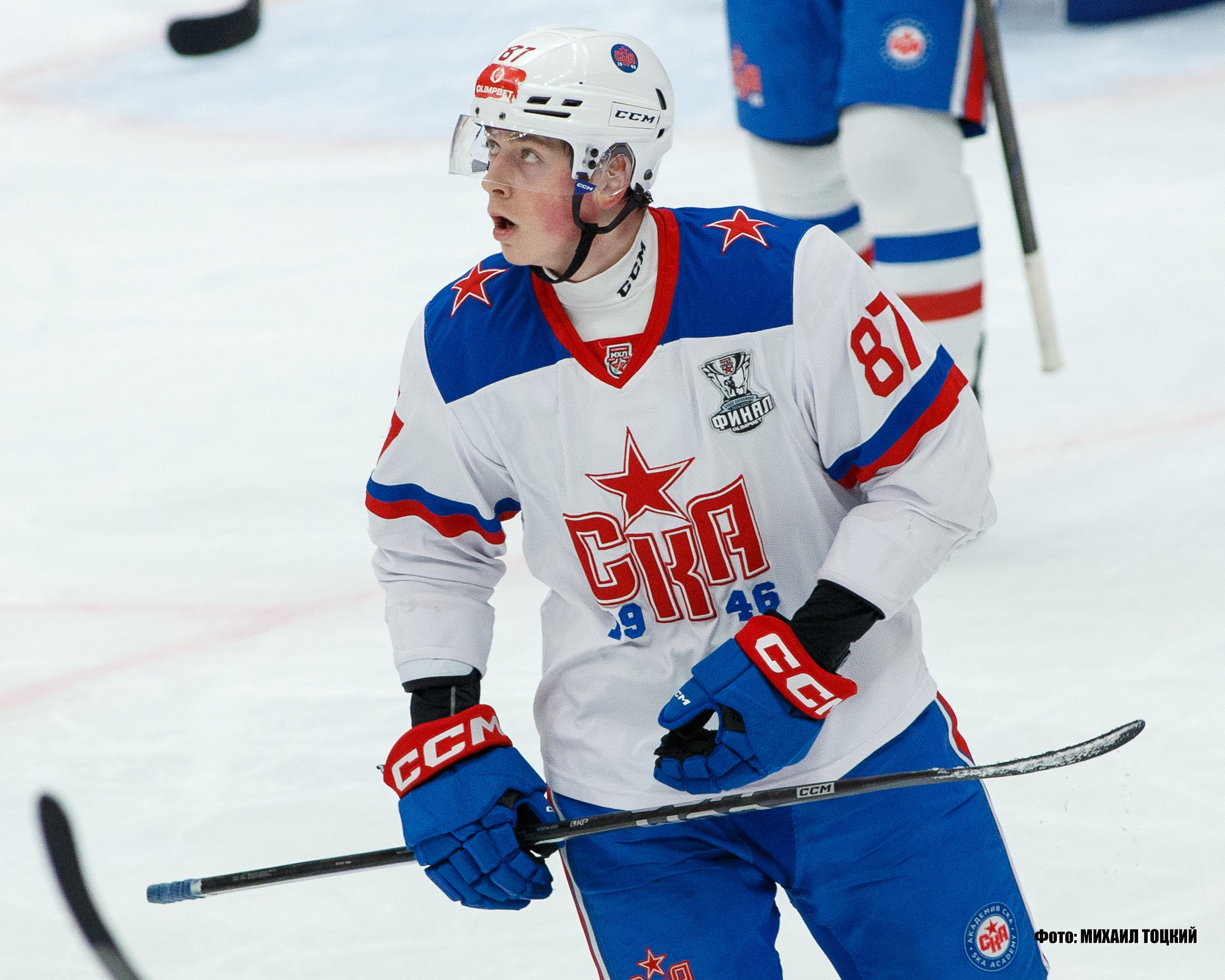 Фоторепортаж Финала Кубка Харламова. МХК Спартак (Москва) — СКА-1946 (Санкт-Петербург). Михаил Тоцкий портретный и репортажный фотограф в Москве