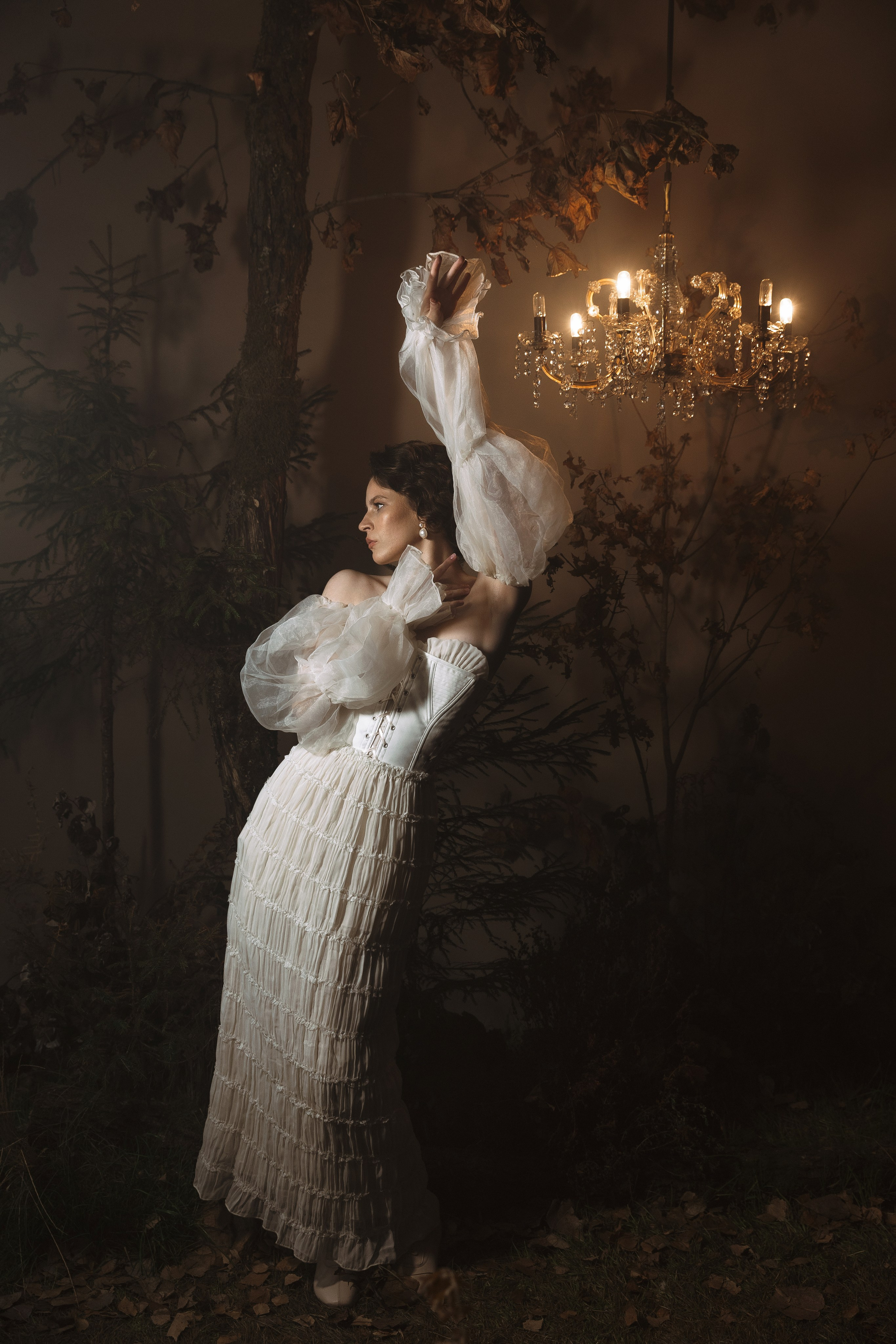 Фотосессия в винтажном образе ручной работе в городе Москва