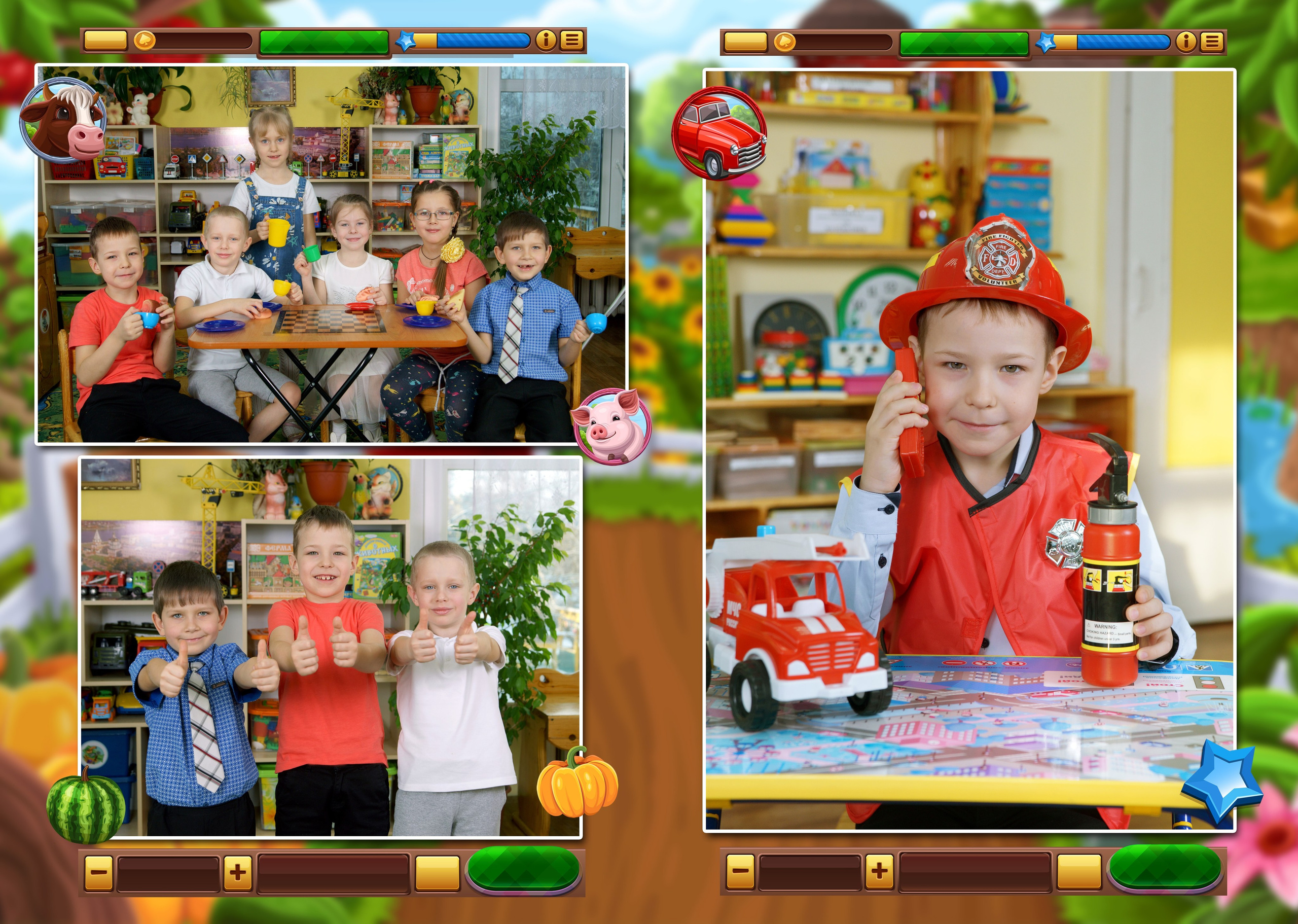 Дизайны выпускных альбомов для детского сада