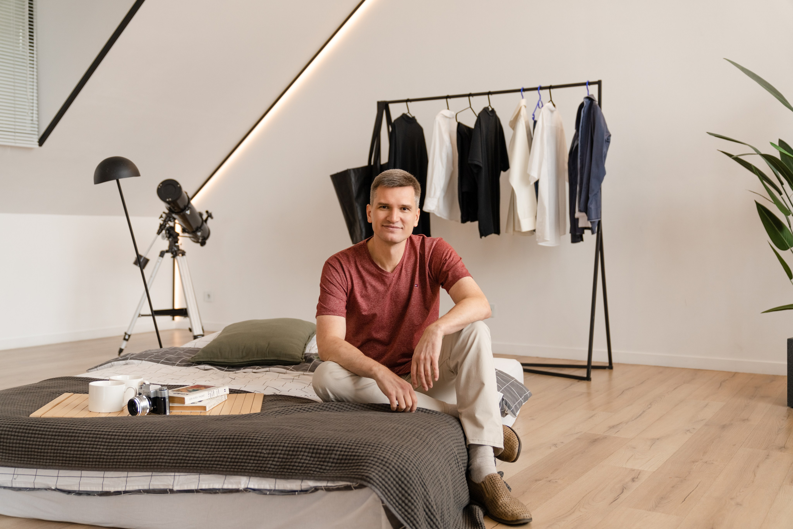 Портретная фотосъемка в студии для Виталия. Свадебный и семейный фотограф в Санкт-Петербурге Олеся Еремеева