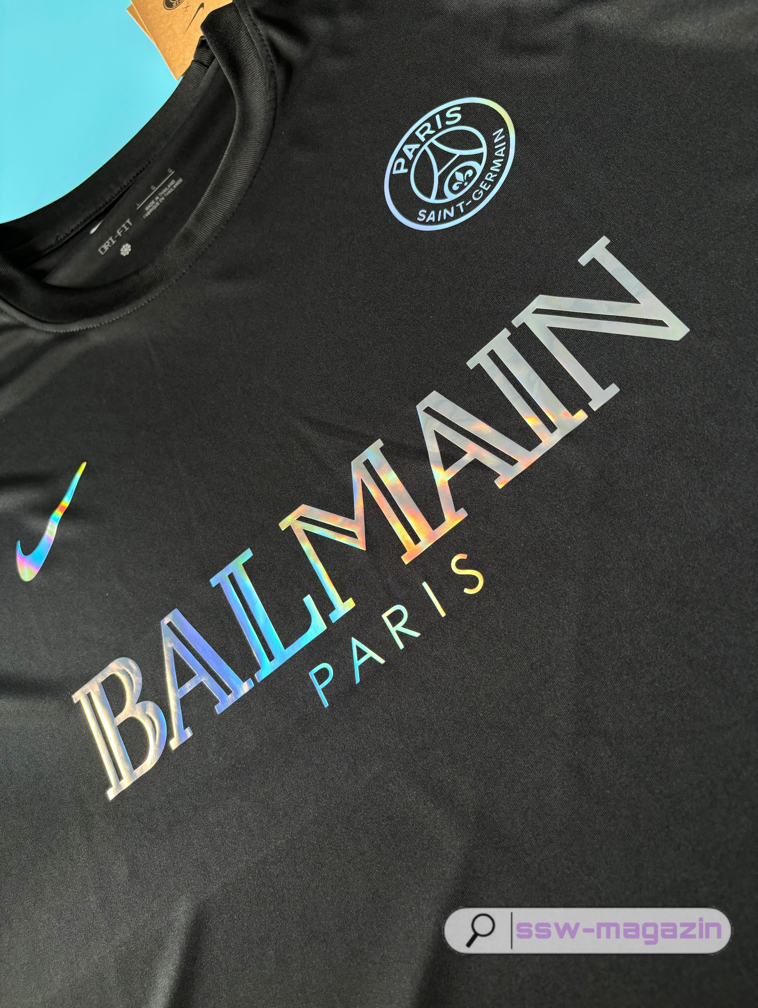 Футболка PSG 2023-2024 Balmain купить. Футбольный магазин — ssw_magazin
