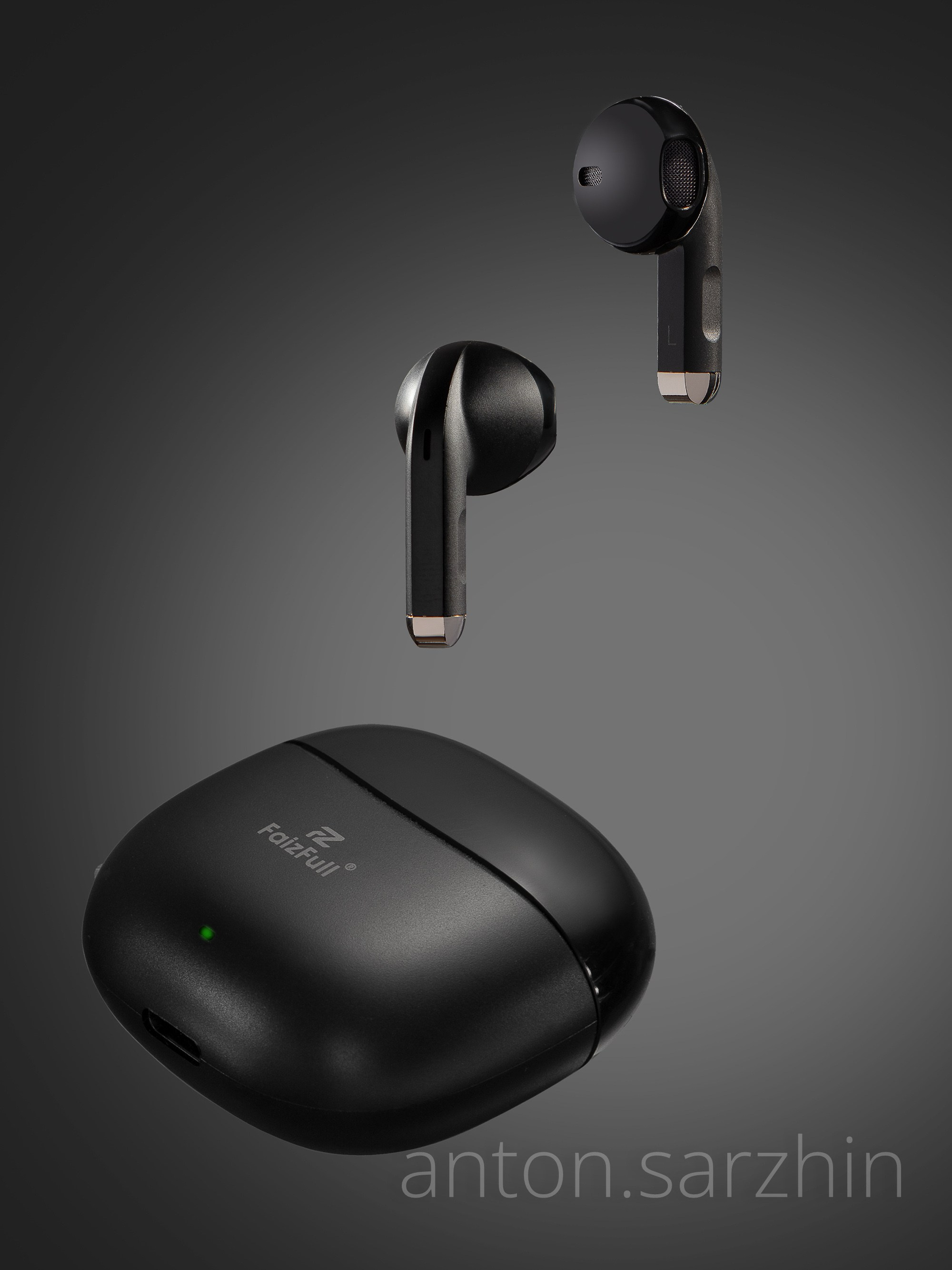 Имиджевое фото беспроводных наушников