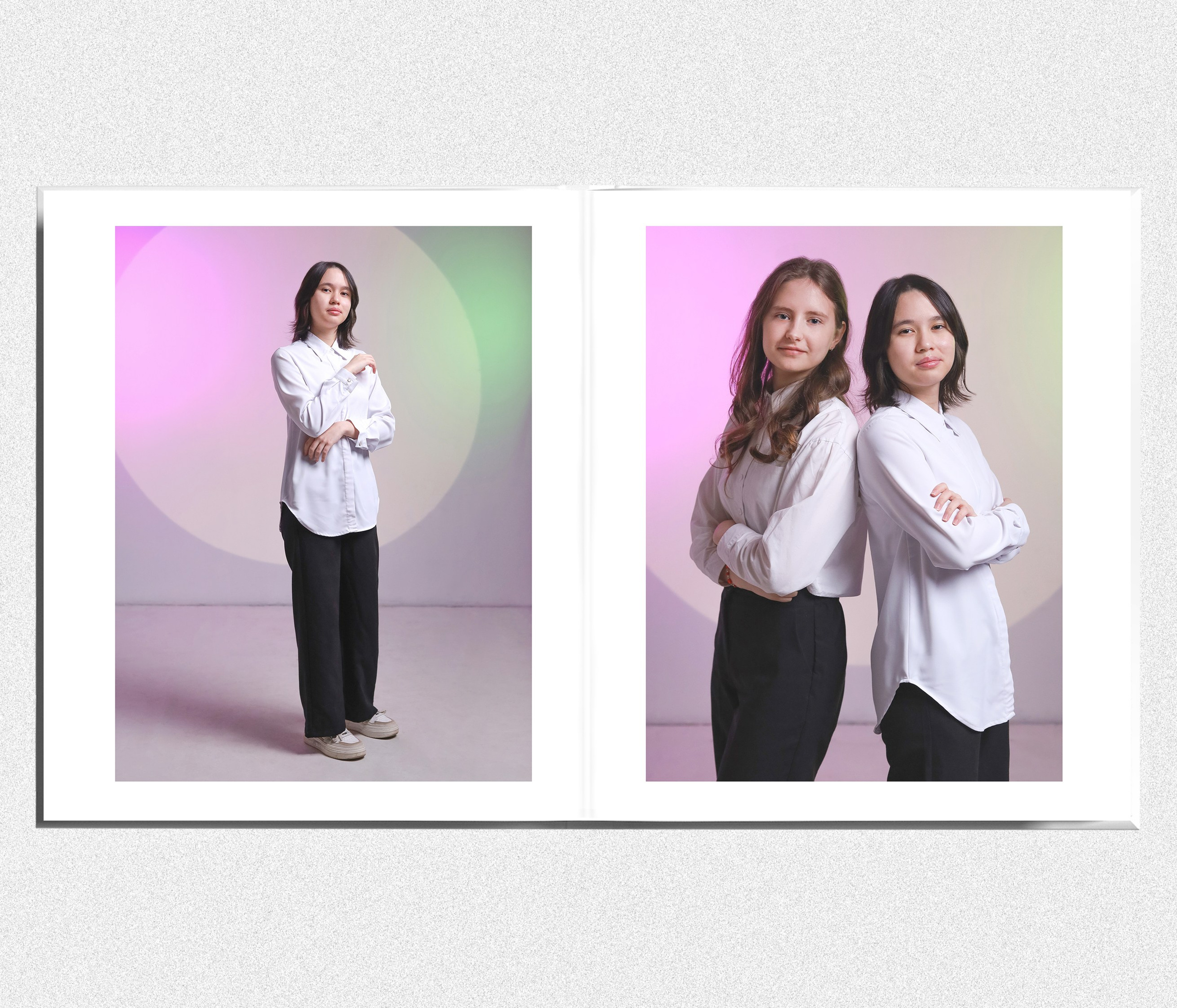 Альбом на окончание школы 9 и 11 класс «Симфония». Выпускные альбомы в Тюмени для школ, садов, вузов спортивных секций