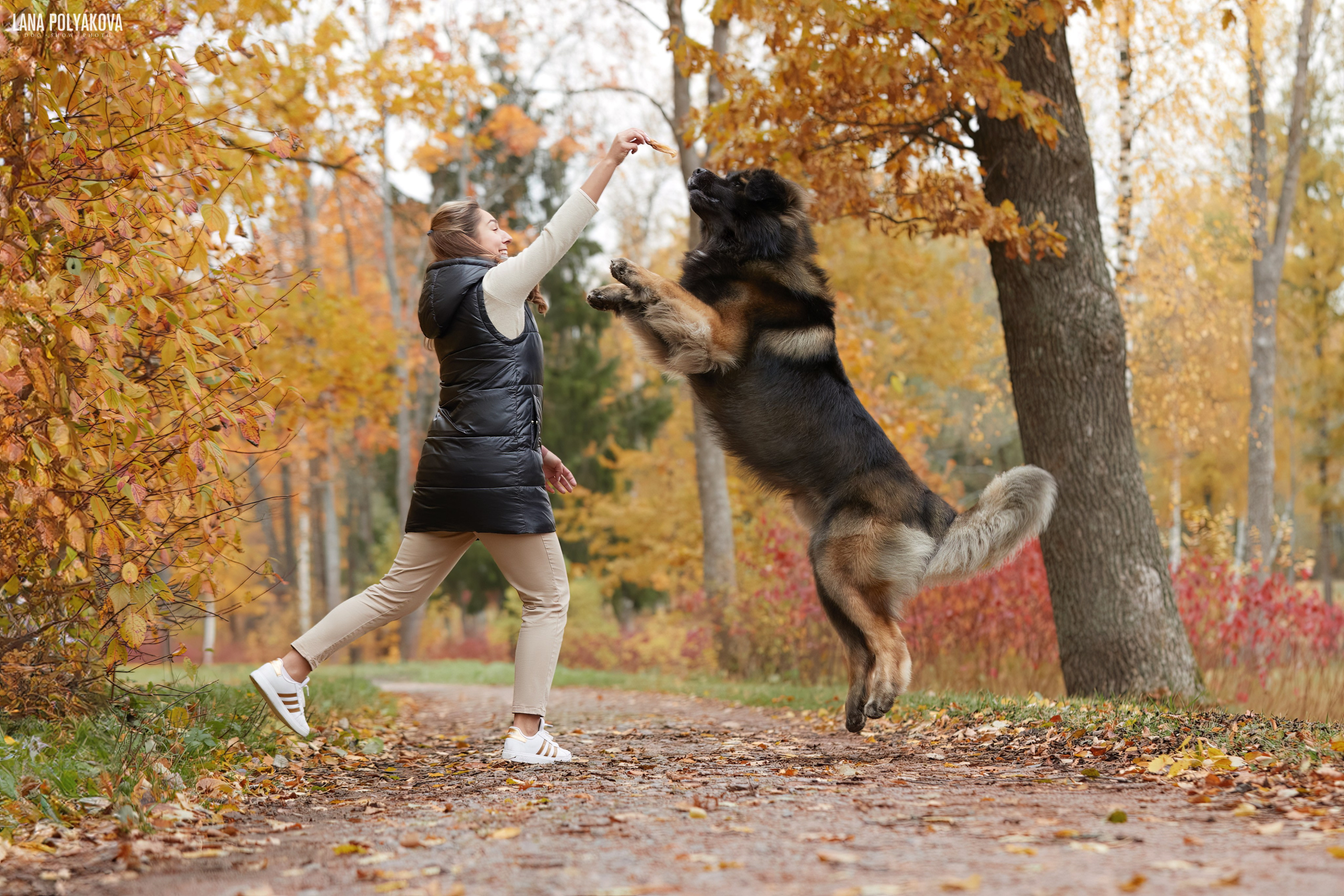 Лернбергеры на прогулке в Санкт-Петербурге