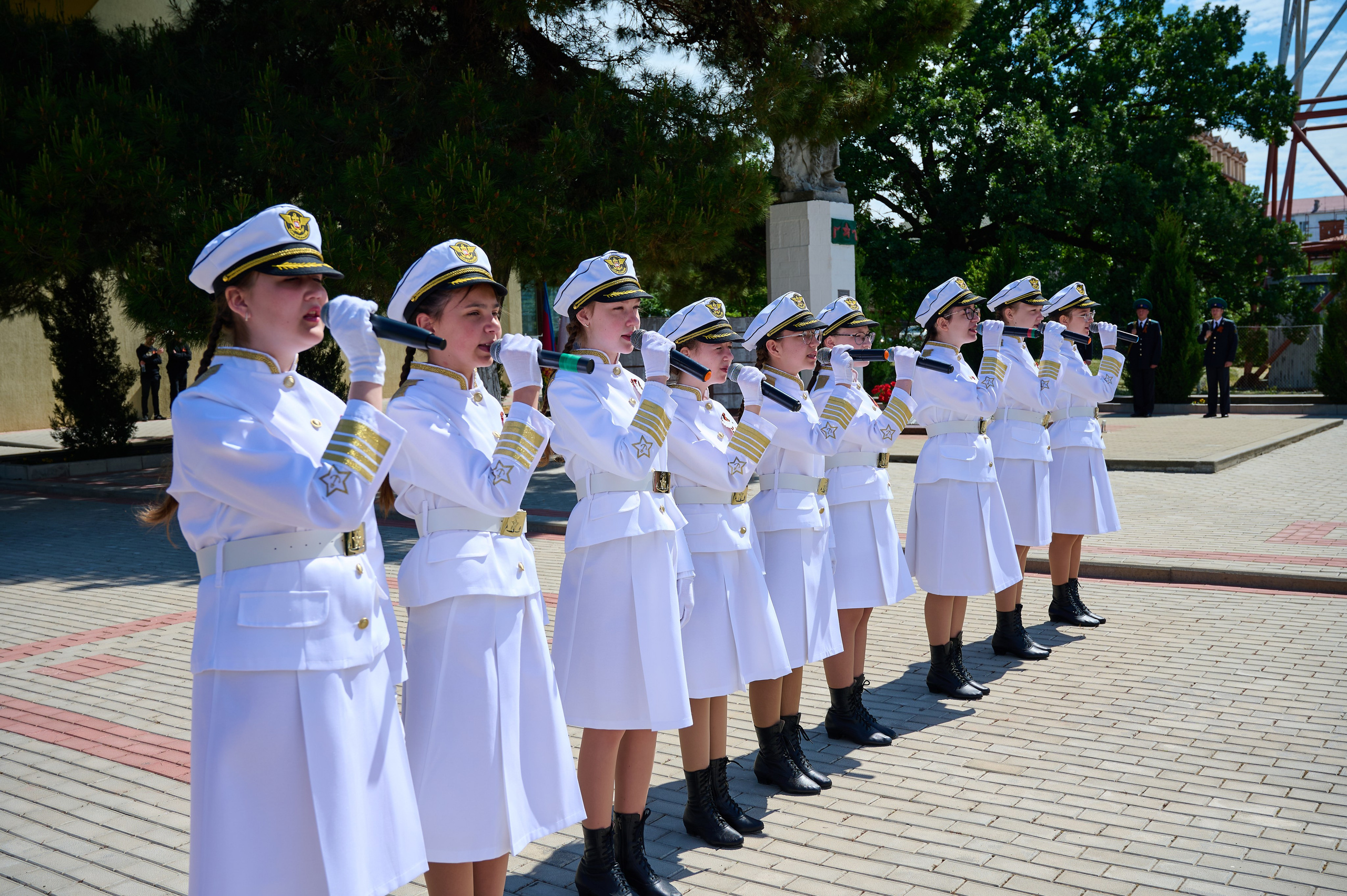 Митинг 9 мая. Жизнь курорта Кабардинка в фотографиях