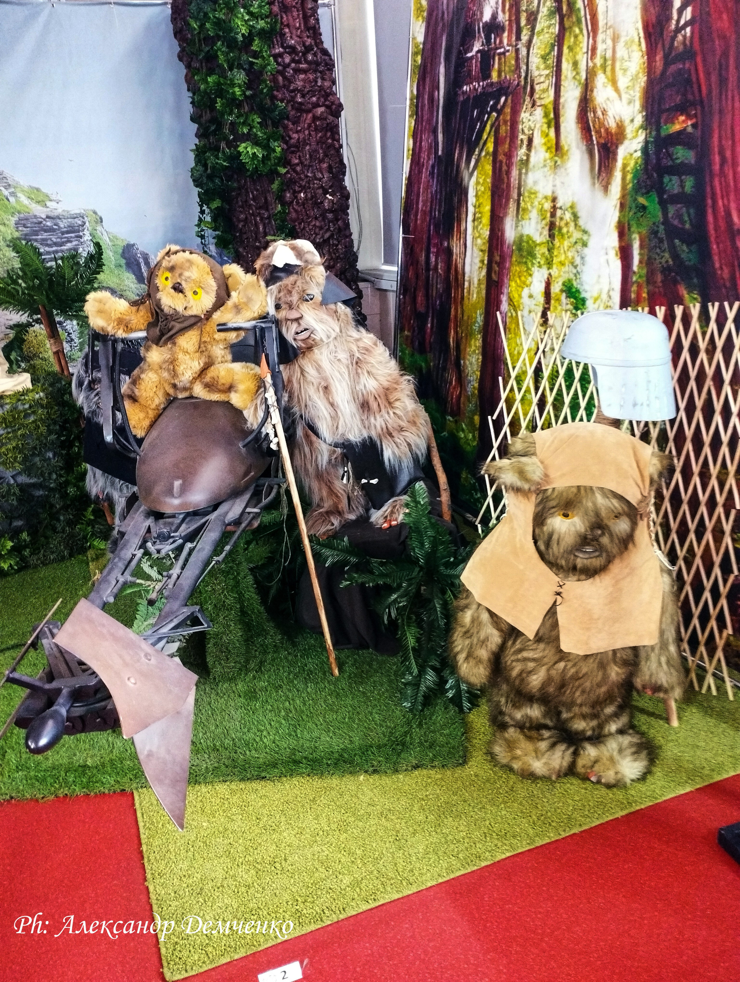 Фотосессия в музее Звездные Войны Далёкой Галактике в Москва