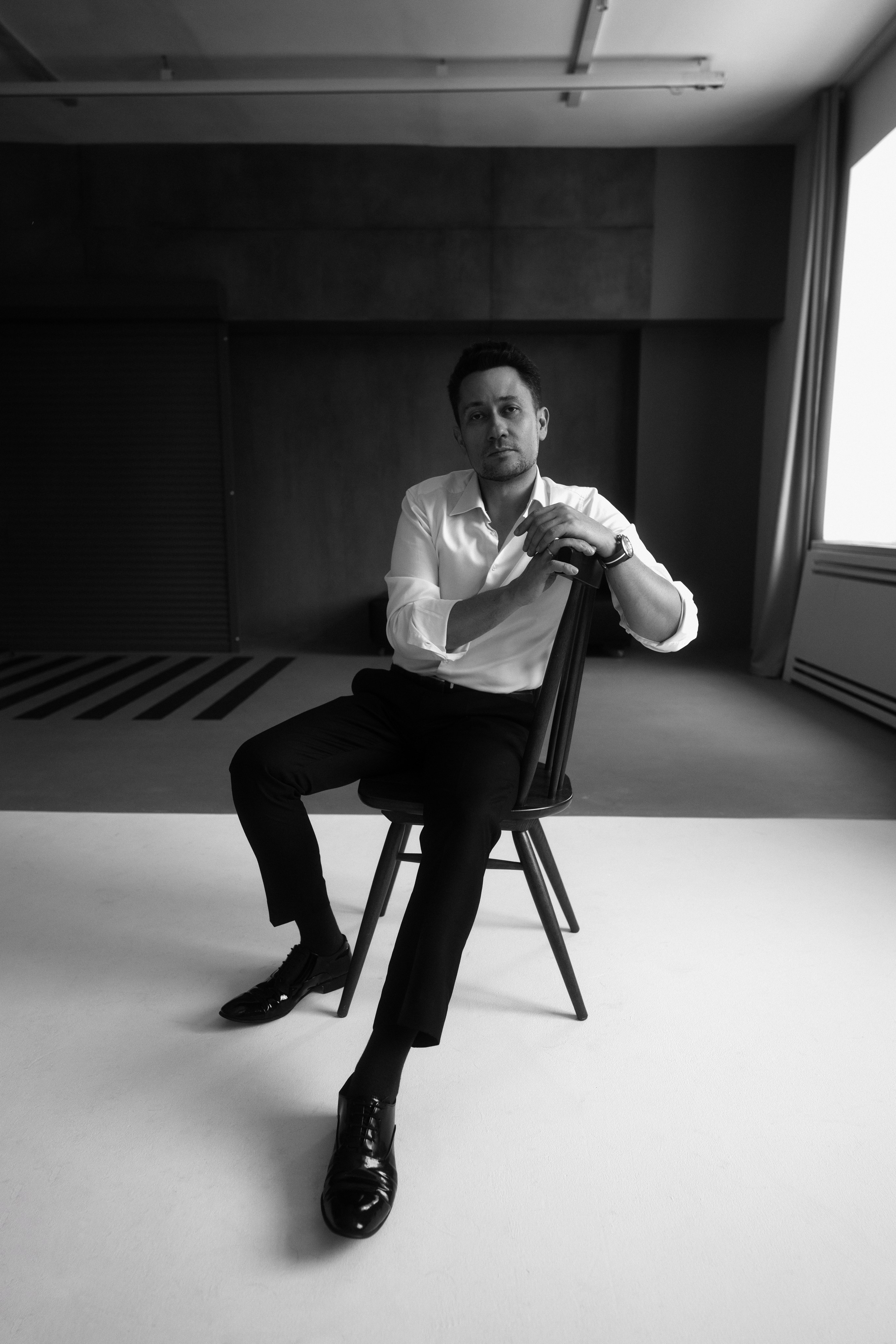 Men’s Black and White Studio Photoshoot with Nikolay at DeLight Studio — Anton Avanzato