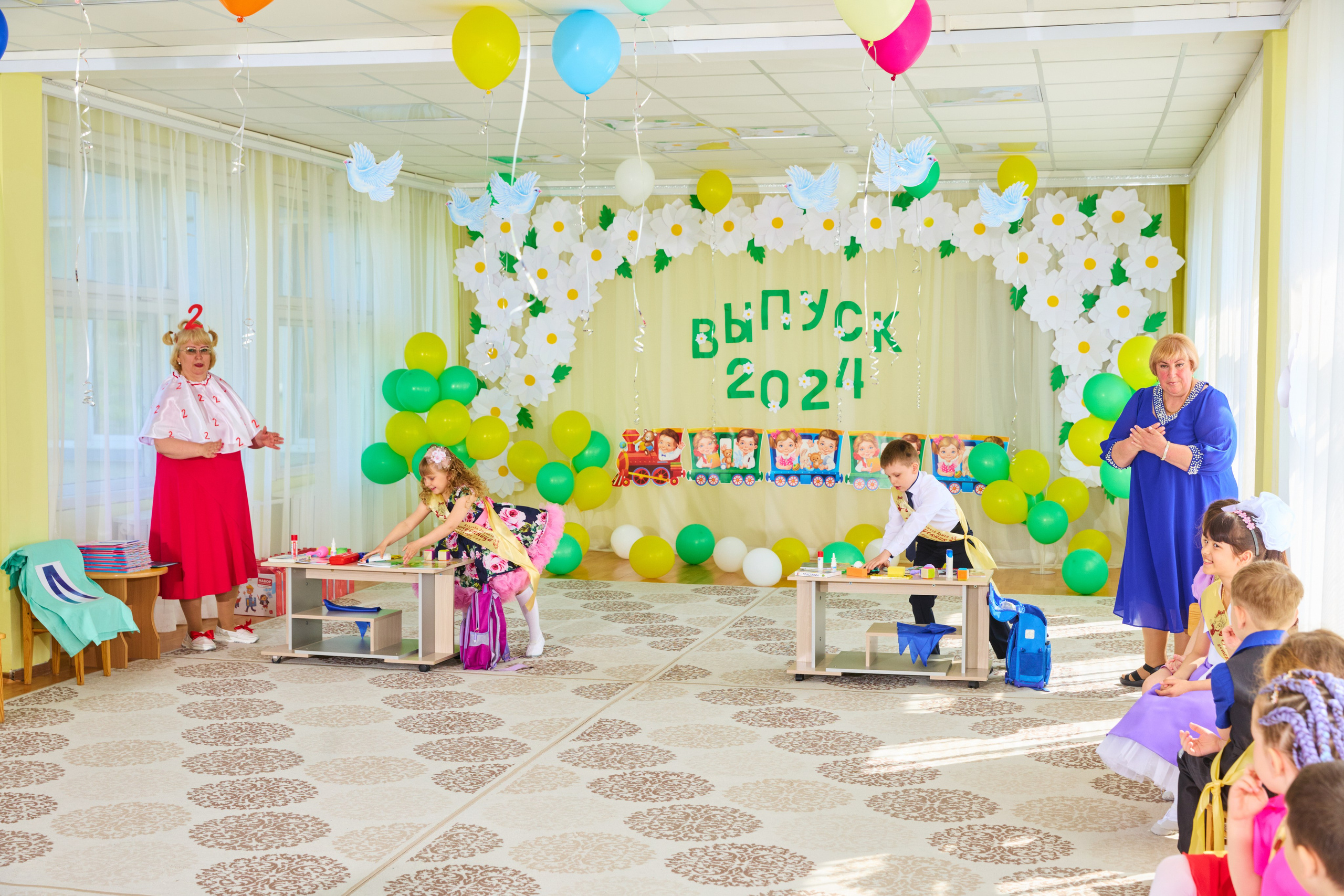 Фотосъемка выпускного в детсаду. 2024