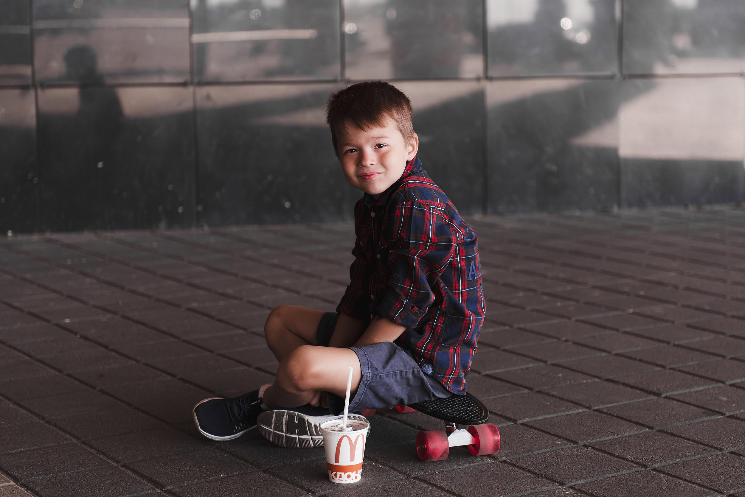 Лето, скейт. Фотоссессия Стёпа. Свадебный и семейный фотограф в Воронеже Алёна Пшеничная