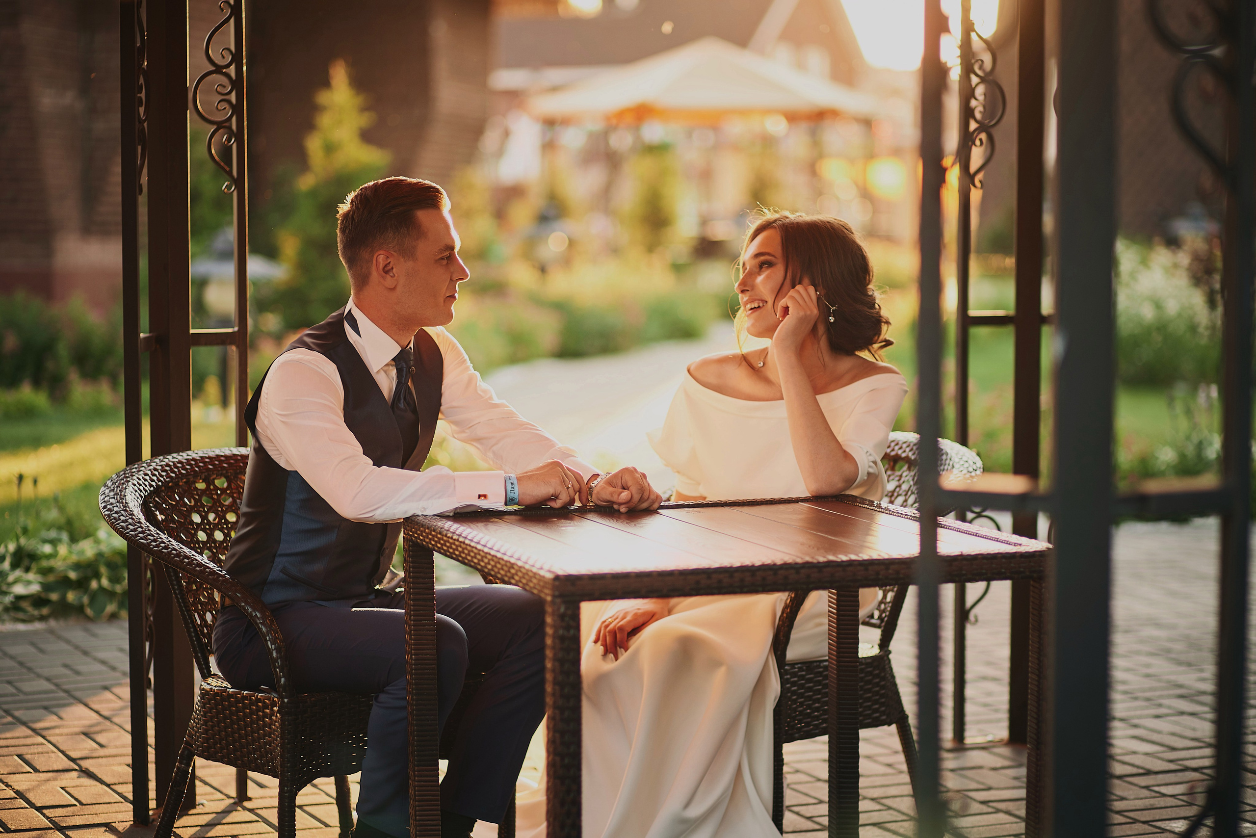 Свадебная Фотосессия Ирины и Сергея в загородном клюбе Лачи