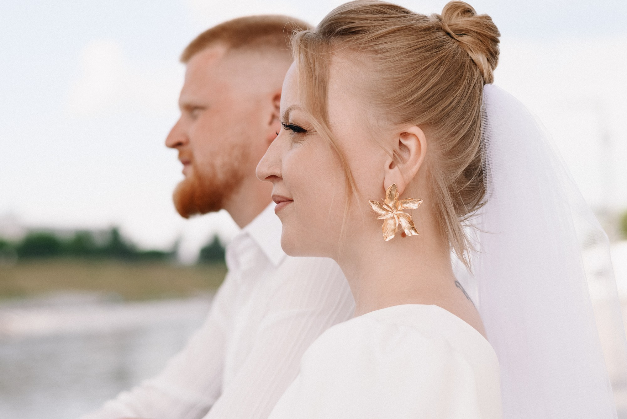 Свадебный фотограф в Тюмени — Фотосессия Павла и Марии на Набережной. Портретный фотограф Тюмень Дарья Мустафина