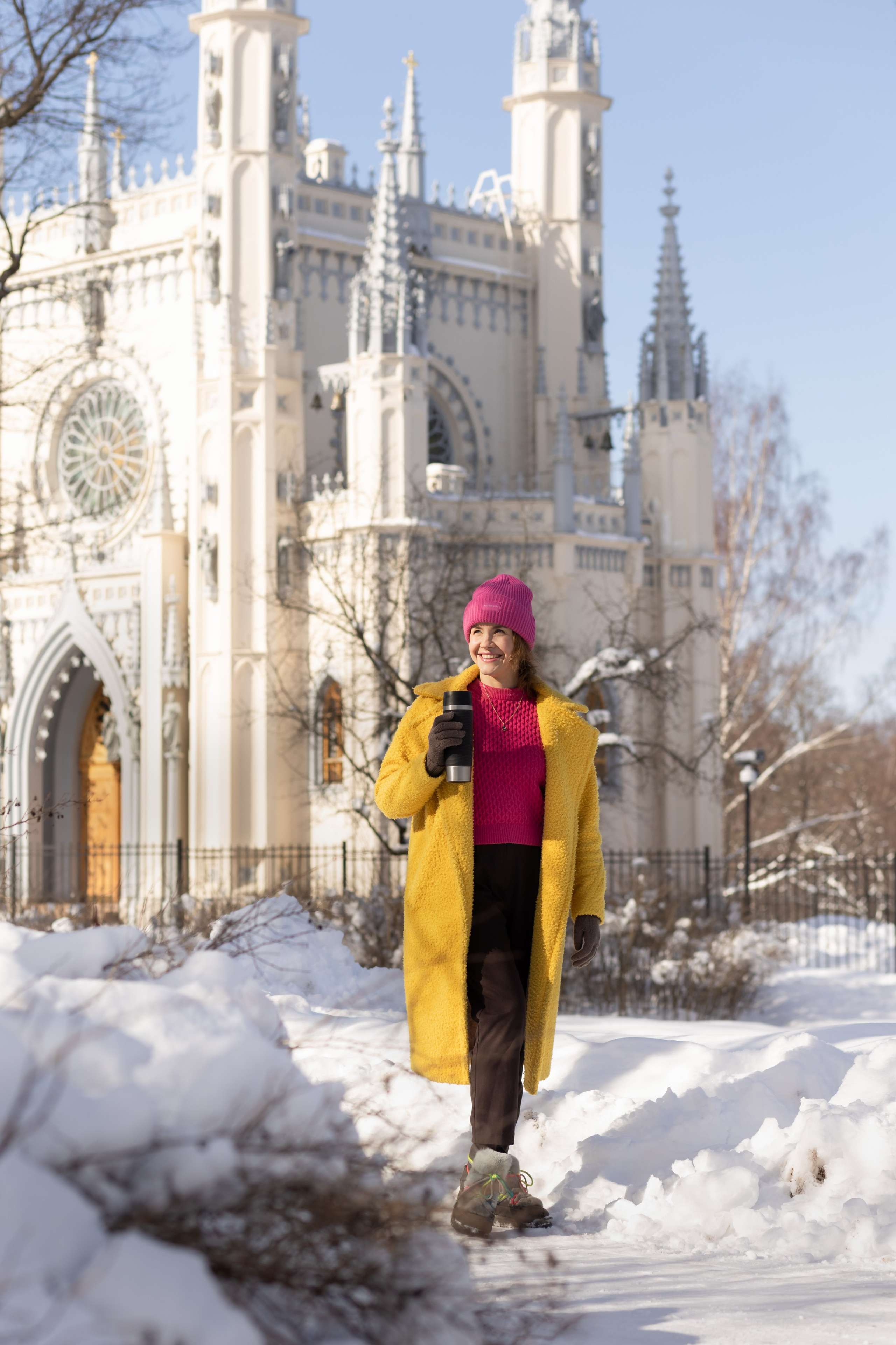 Зимняя индивидуальная фотосессия на улице