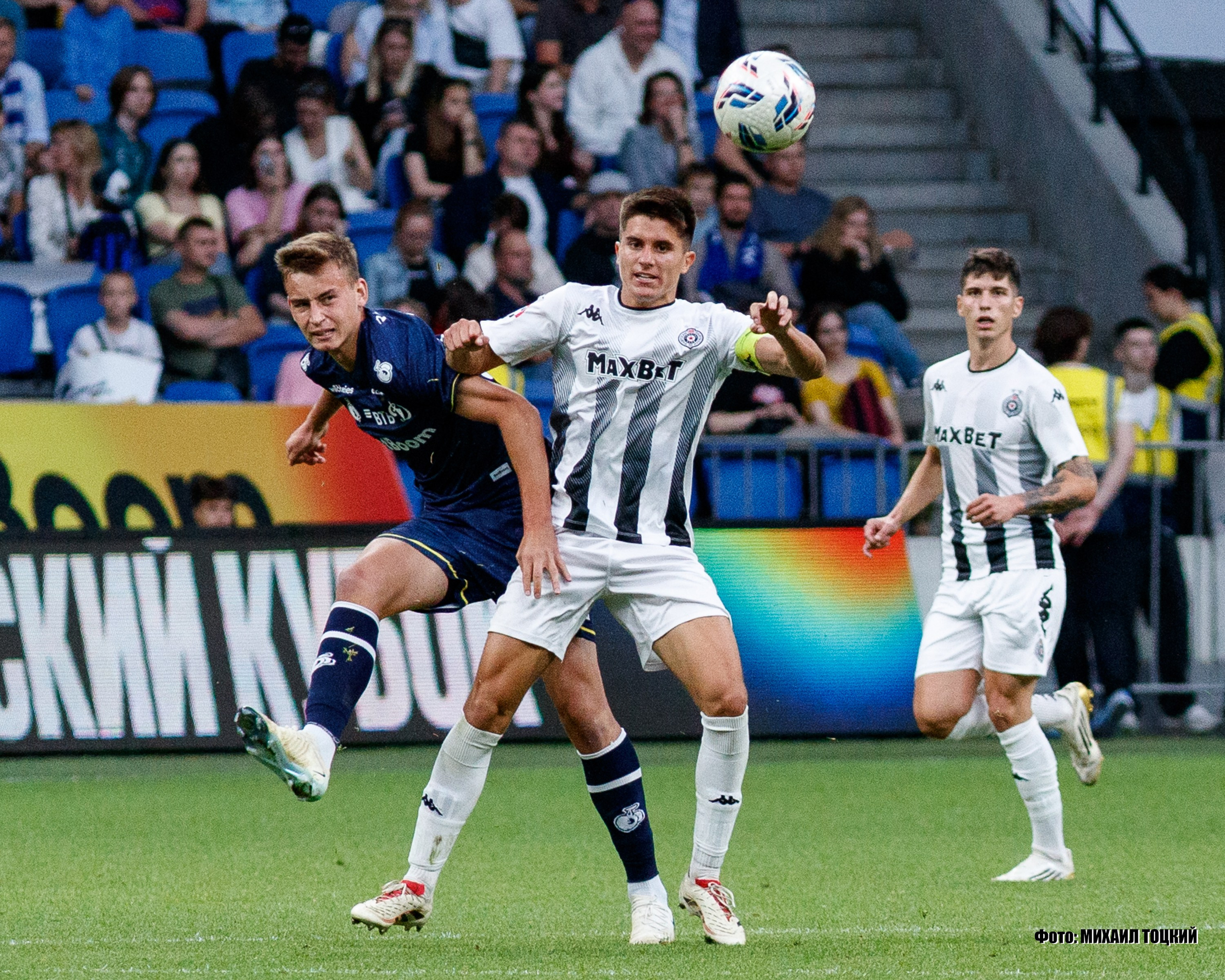 Фоторепортаж. ФК Динамо — ФК Партизан. Михаил Тоцкий портретный и репортажный фотограф в Москве