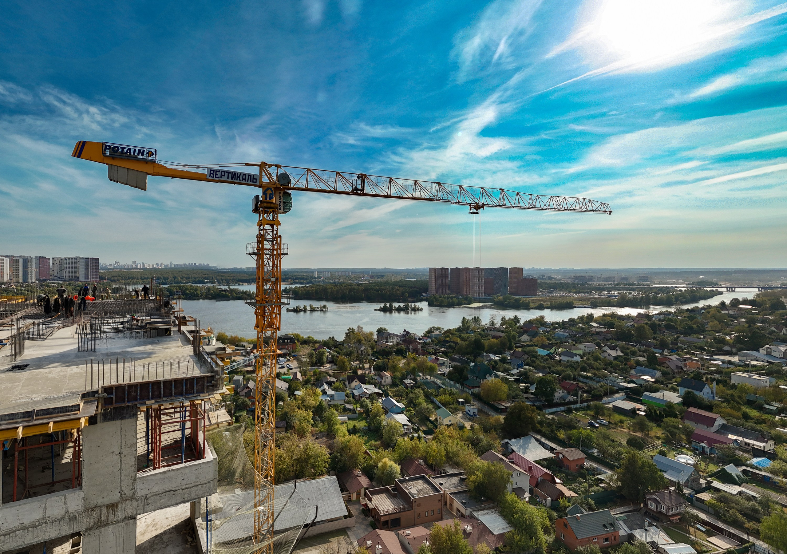 Архитектура и недвижимость. Ход строительства. Съемка с дрона. Профессиональное решение для частных лиц и бизнеса
