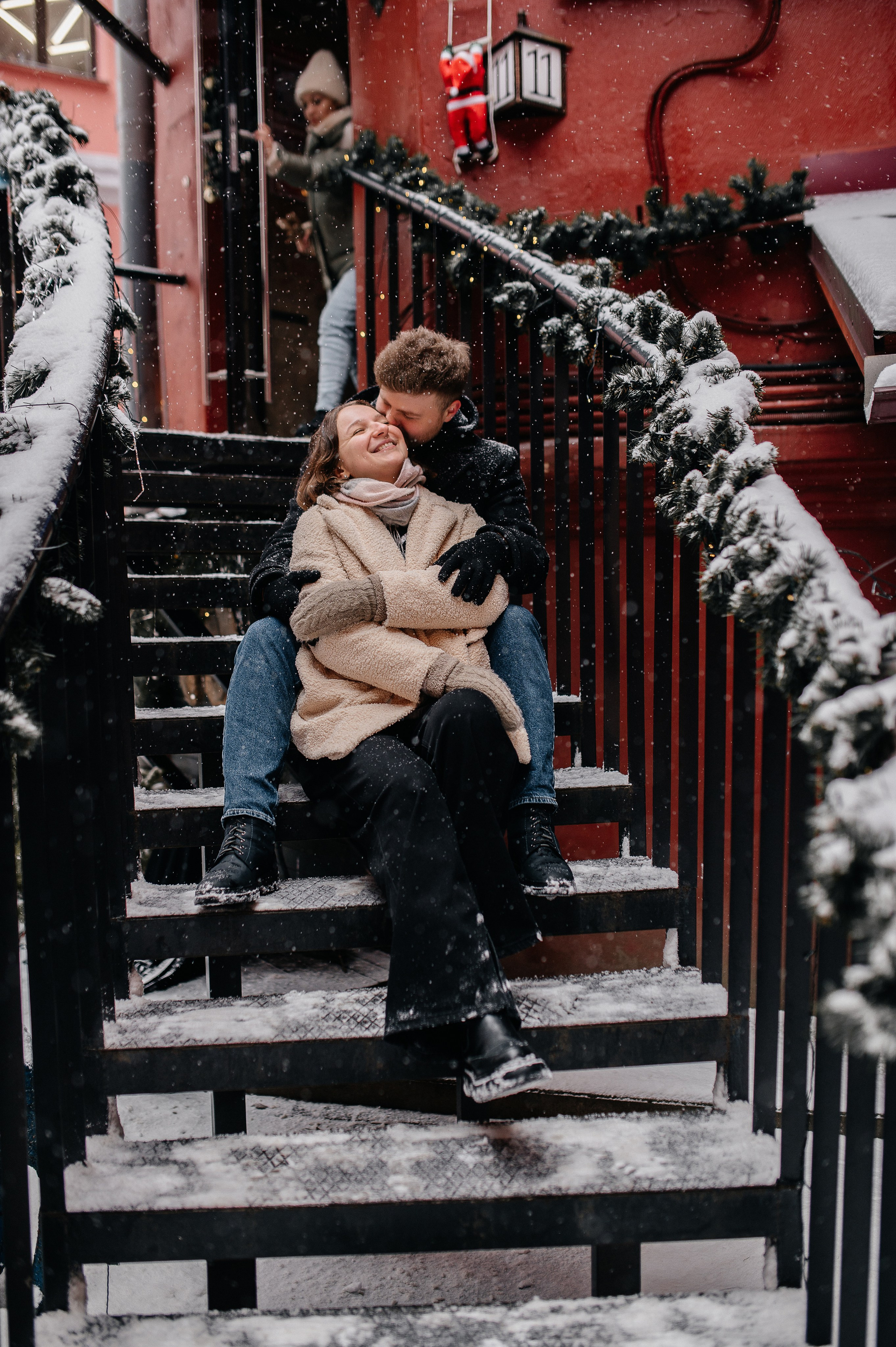 Зимняя фотосессия для Влада и Алены. Катя Курлович — семейный фотограф в Бобруйске и Минске