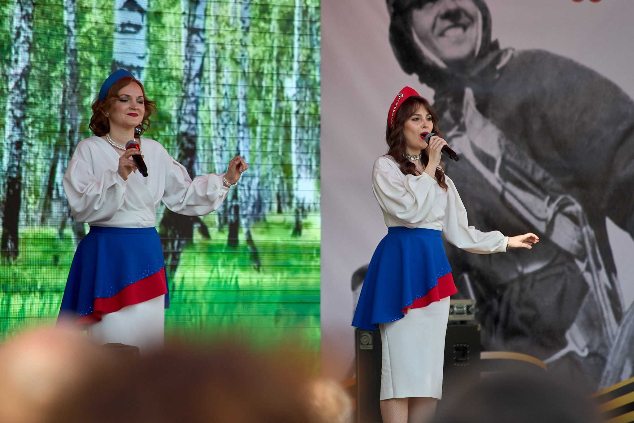 Парк Победы 9 мая 2025 года. Фотограф Омск | Александр Вандеров