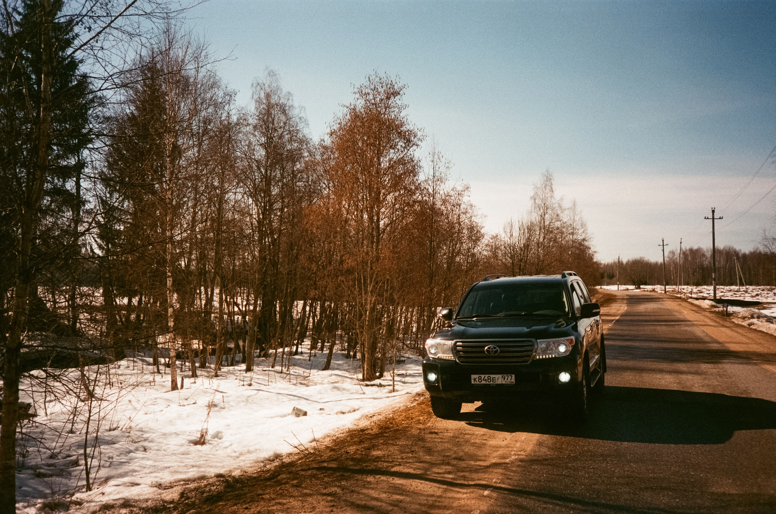 Ricoh FF-300D / Fujifilm X-tra 400 (просрочка) / Лукино март 2024 г