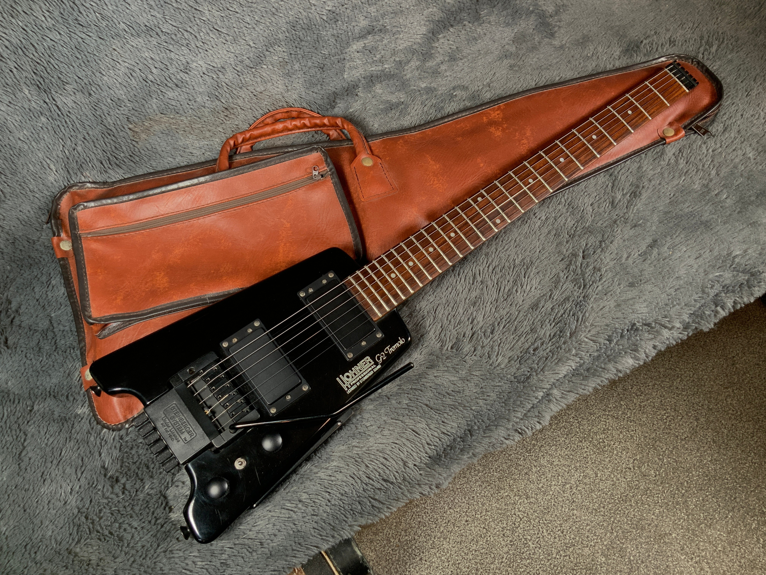 Hohner G2T Headless. Гитары из Японии