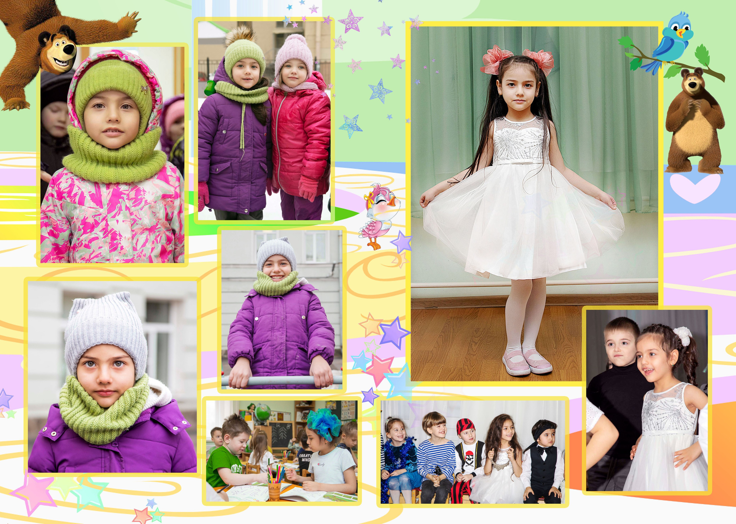 Маша и медведь. Семейный и детский фотограф в Санкт-Петербург. Natalia Fadel