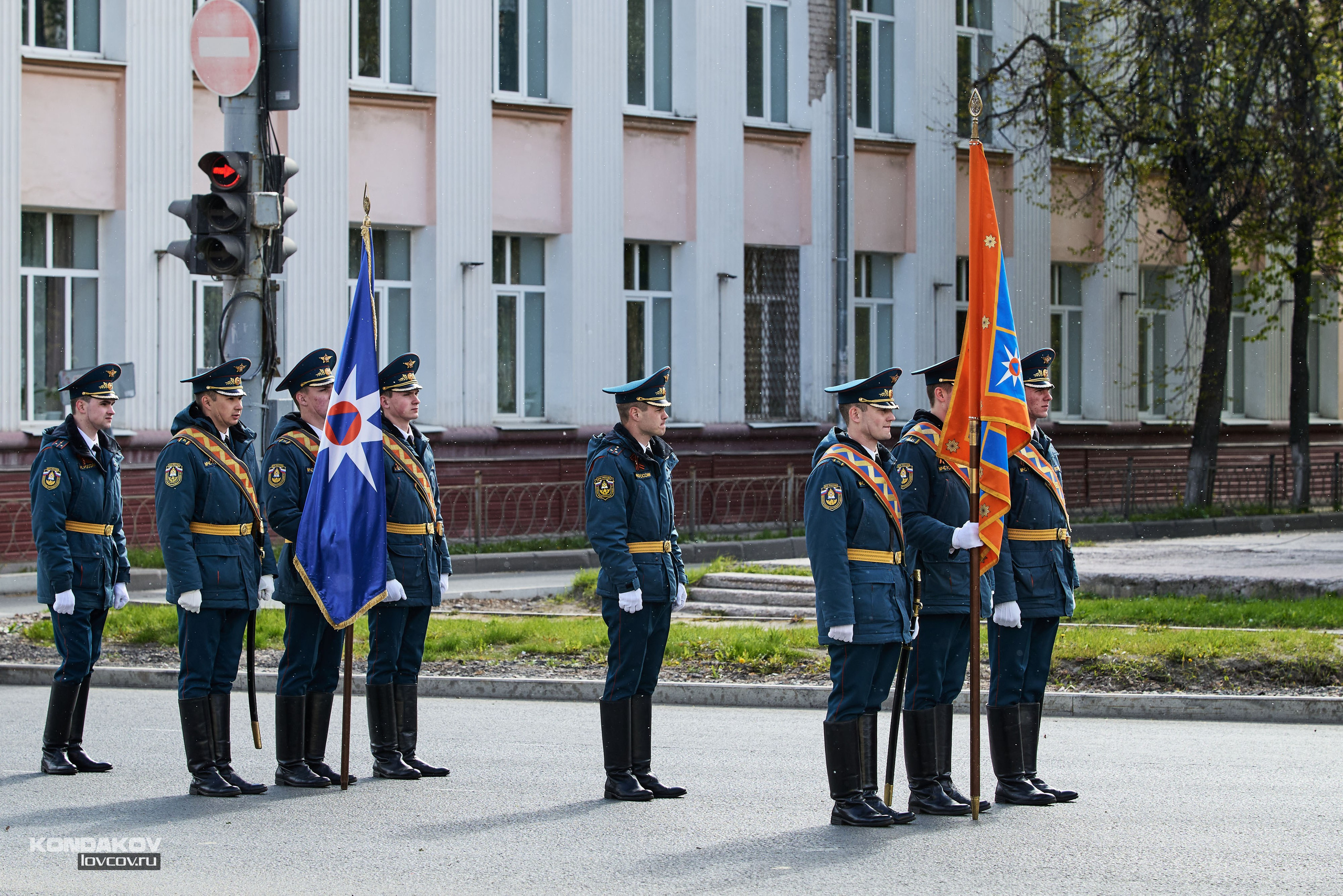 Парад в честь празднования День Победы 9 мая 2024 года в городе Иваново