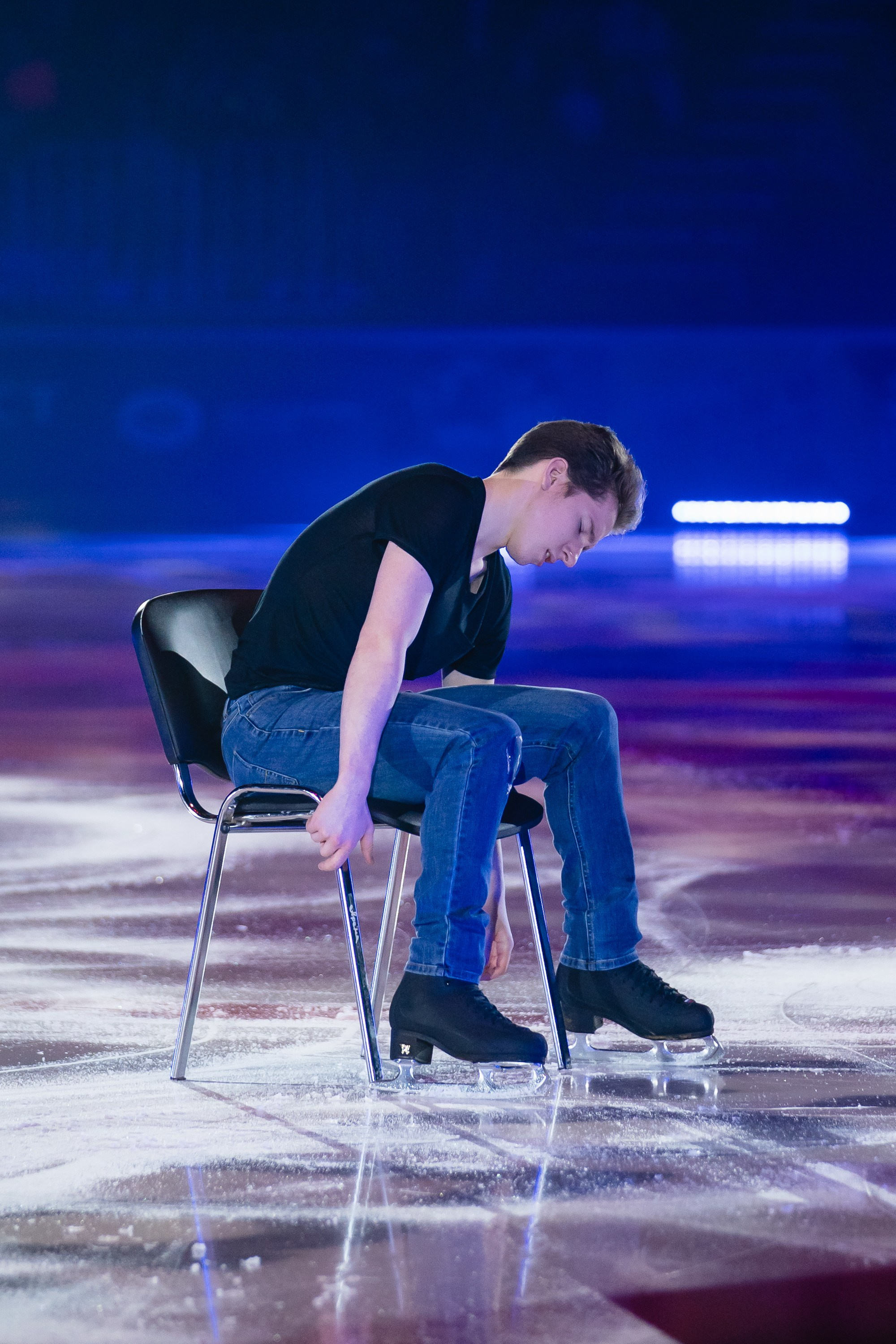 Шоу «Чемпионы на льду» в Новосибирске. Воробьева Ксения — Спортивный и танцевальный фотограф Новосибирск