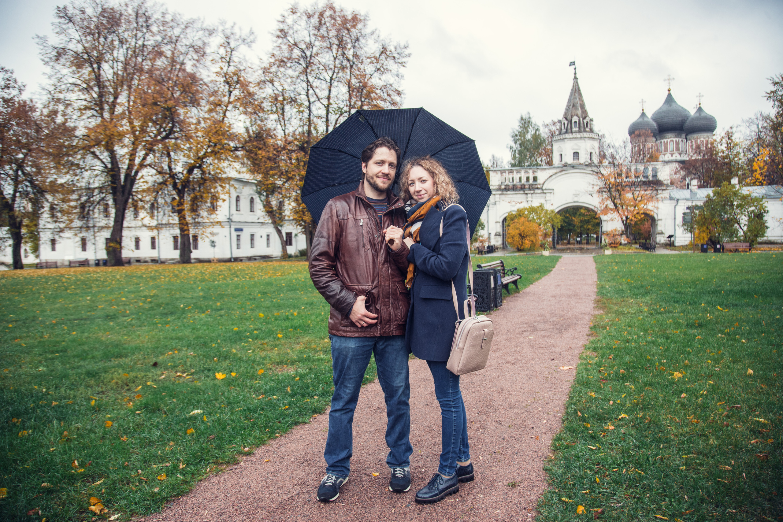 Прогулка Ивана и Дарьи в Усадьбе Измайлово. Фотограф — Евгений Свистков