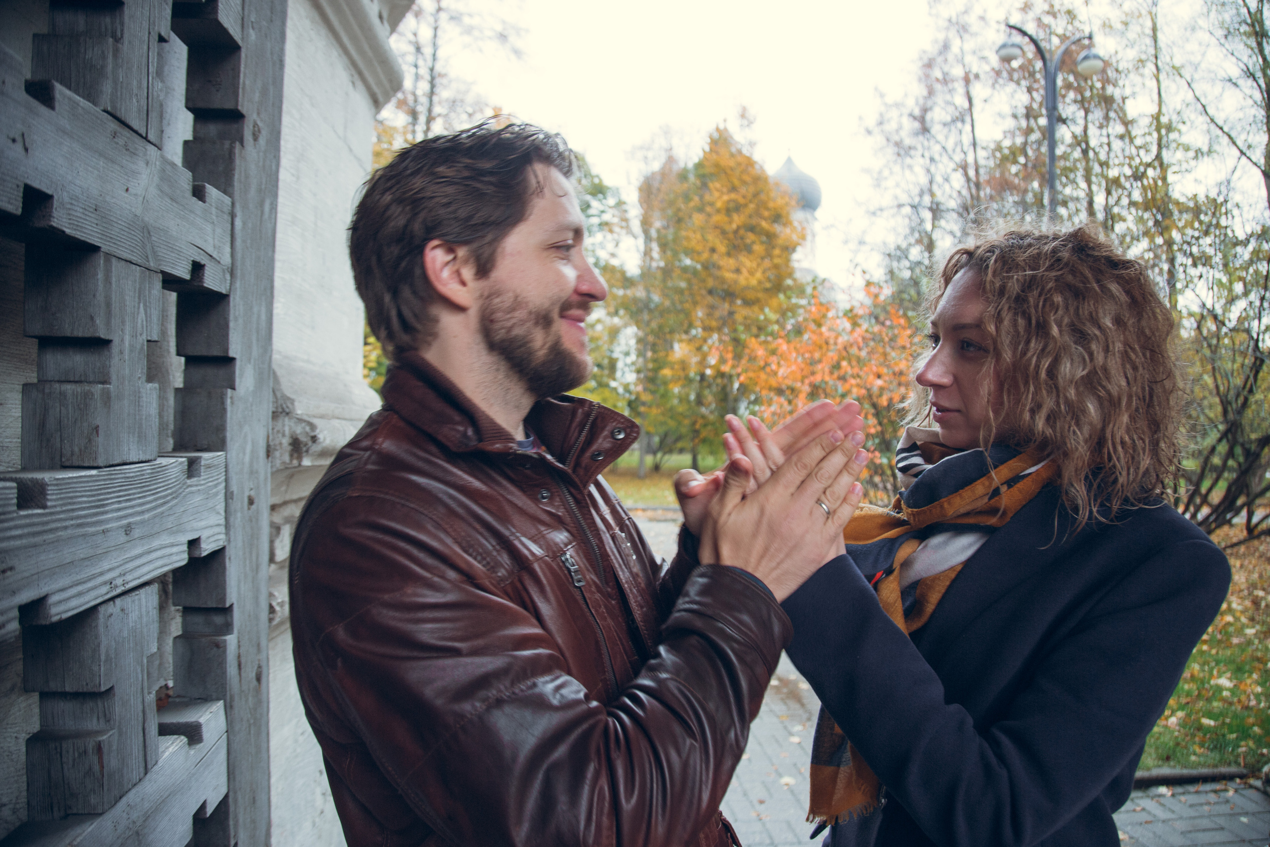 Прогулка Ивана и Дарьи в Усадьбе Измайлово. Фотограф — Евгений Свистков