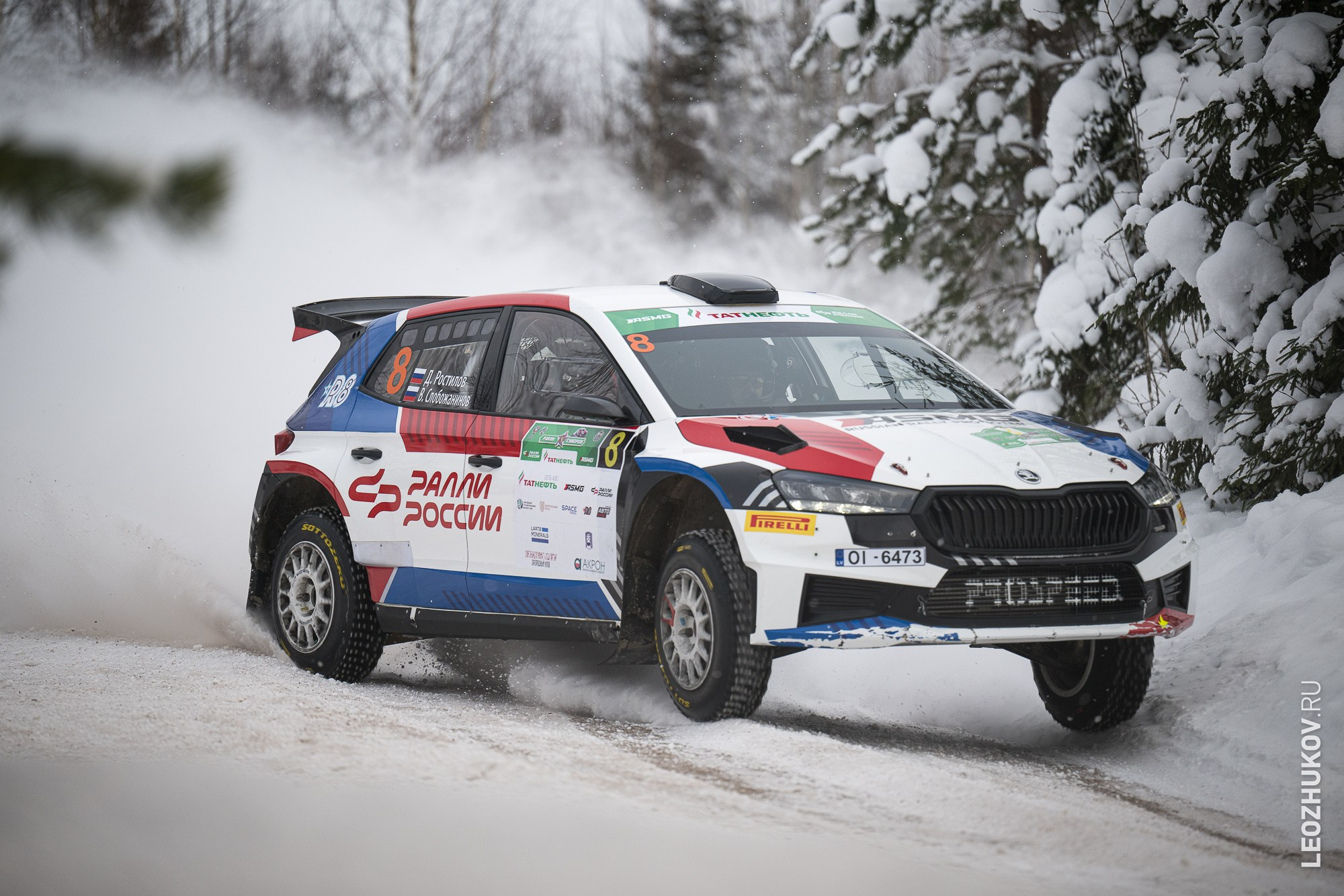 Rally Suvorov 2026. Sports photographer Leonid Zhukov