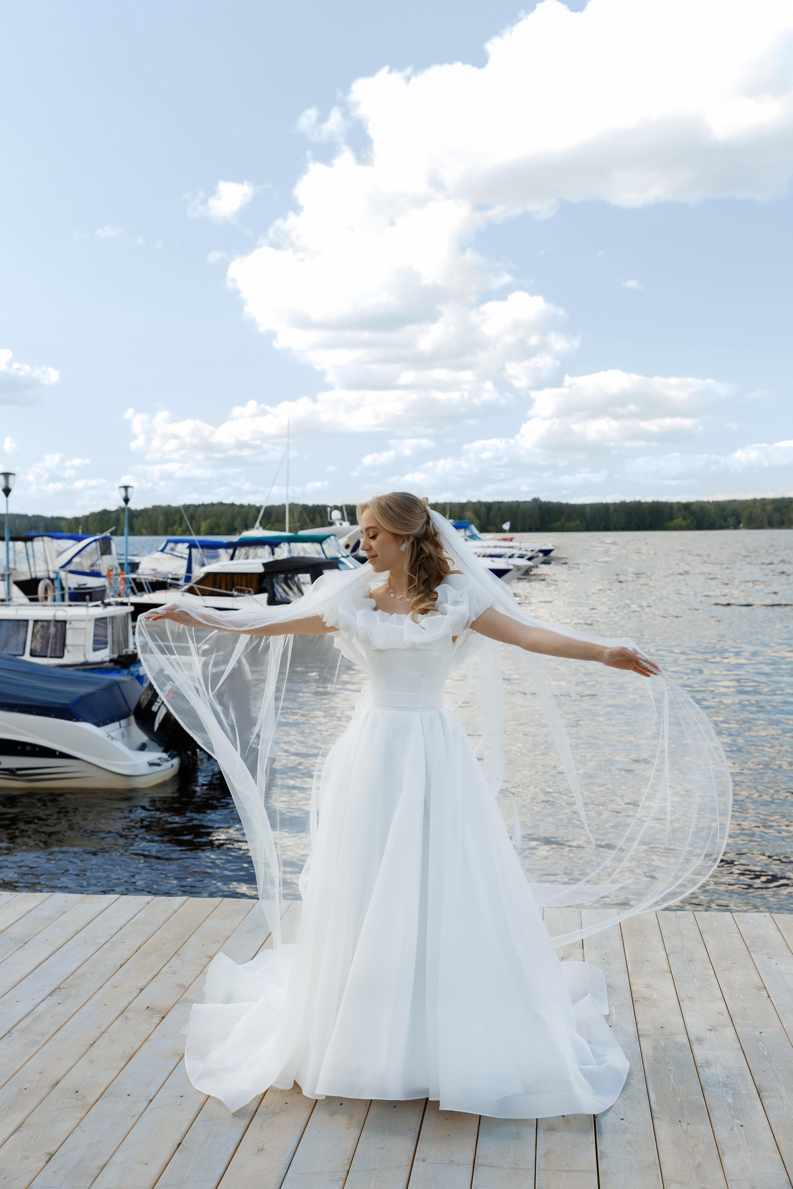 Фотосъемка свадьбы в загородном клубе Портофино. Фотограф Александра Сыщенко