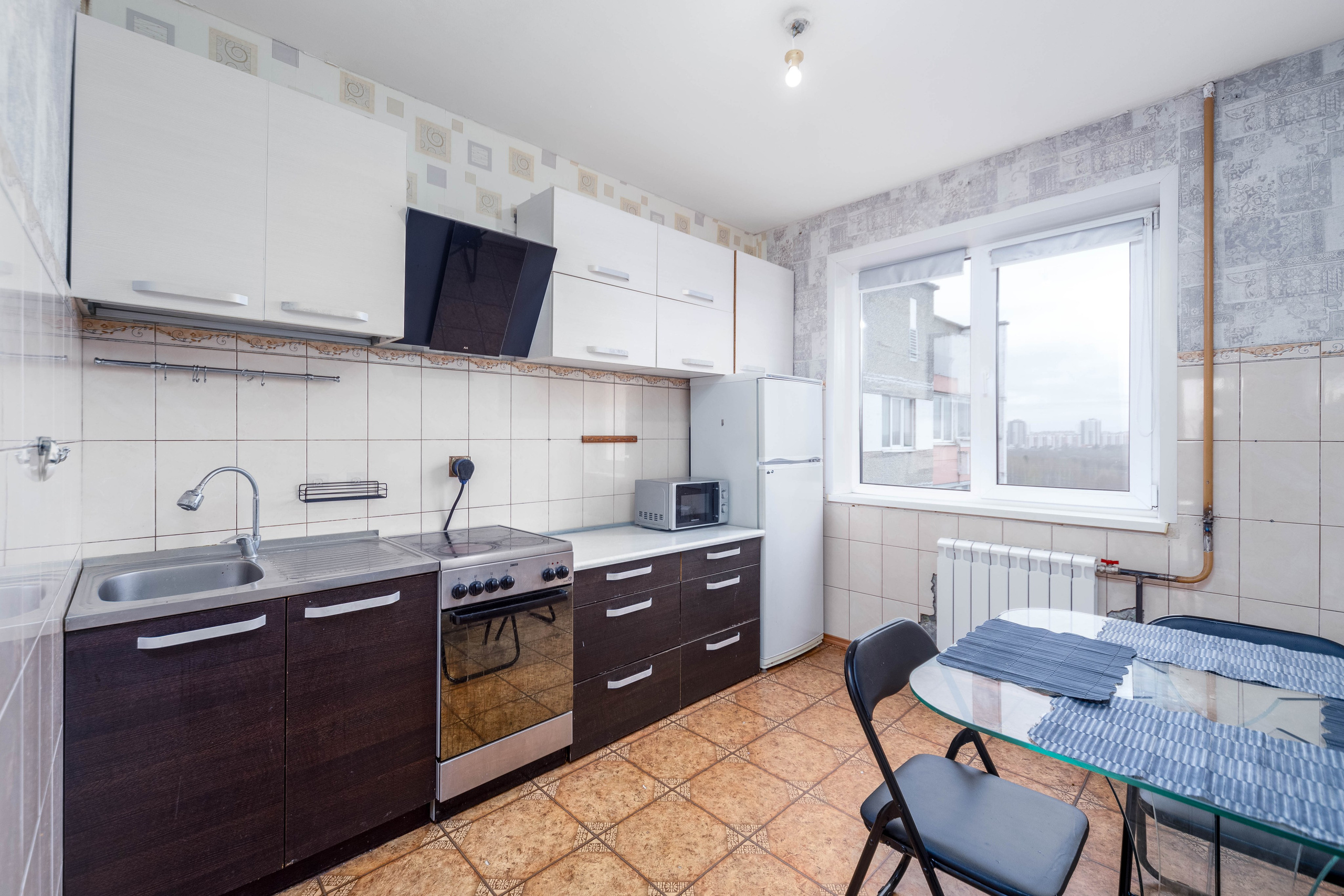 Интерьер двухкомнатной квартиры в Серебрянке