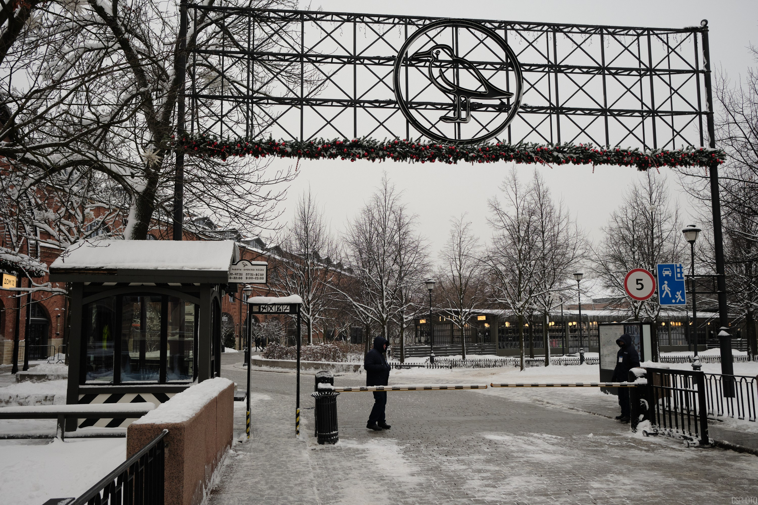 Снег и туман в Санкт-Петербурге. Фотографъ Сергѣевъ. Поймать мгновеніе