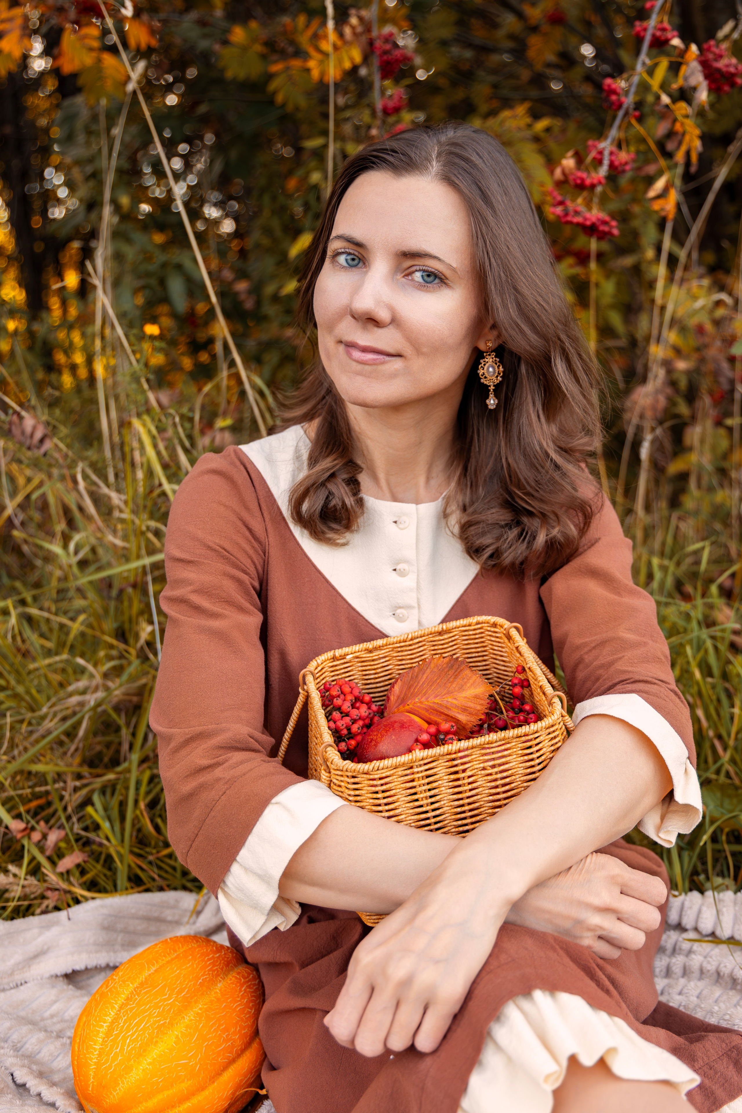 Осень у Борисовских прудов. Репортажный, семейный и студийный фотограф в Москве Демин Алексей