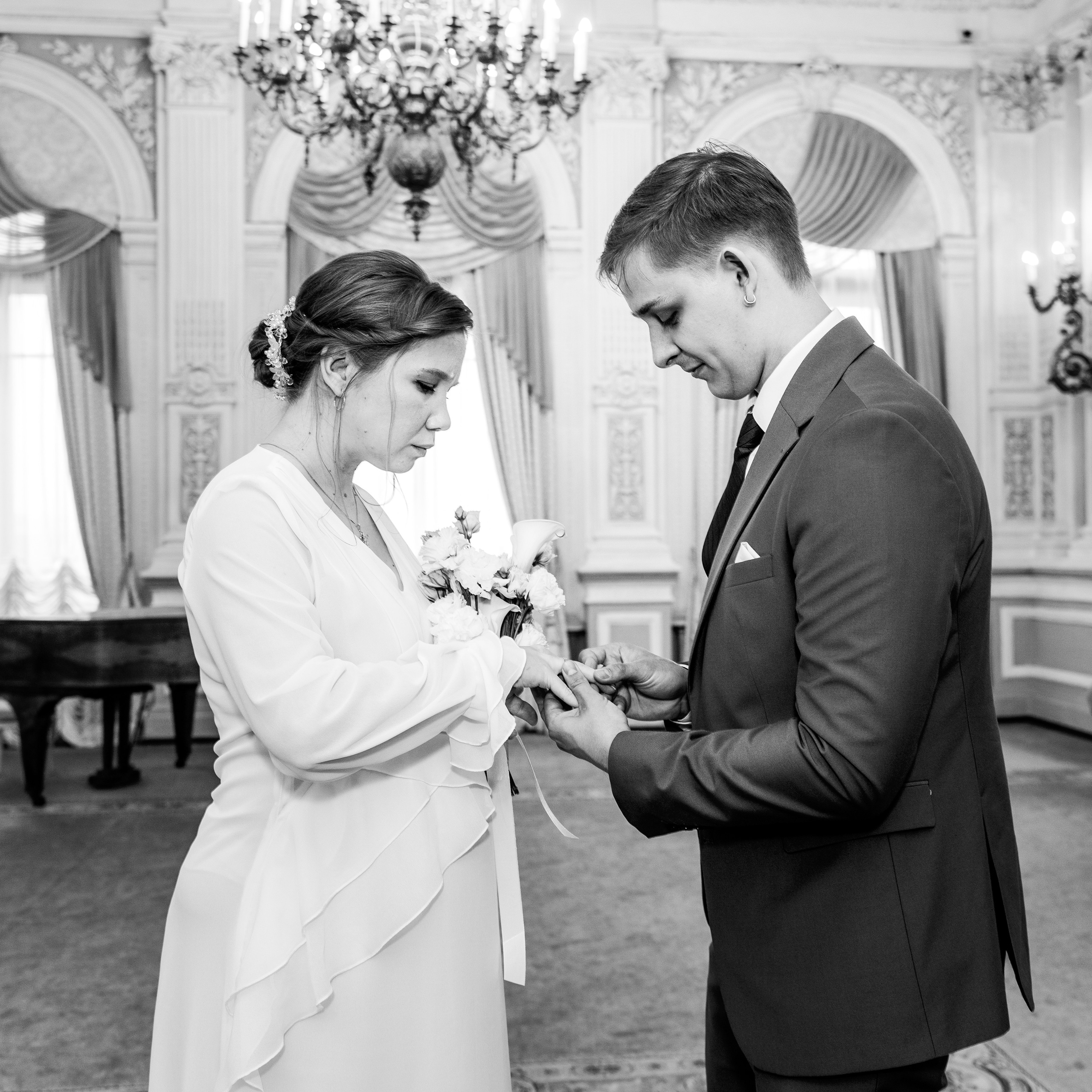 1+1+1 в ЗАГСе номер 1. Professional photoartist in St. Petersburg (wedding, reportage, portrait, model book, love story) Alexander Shvedov