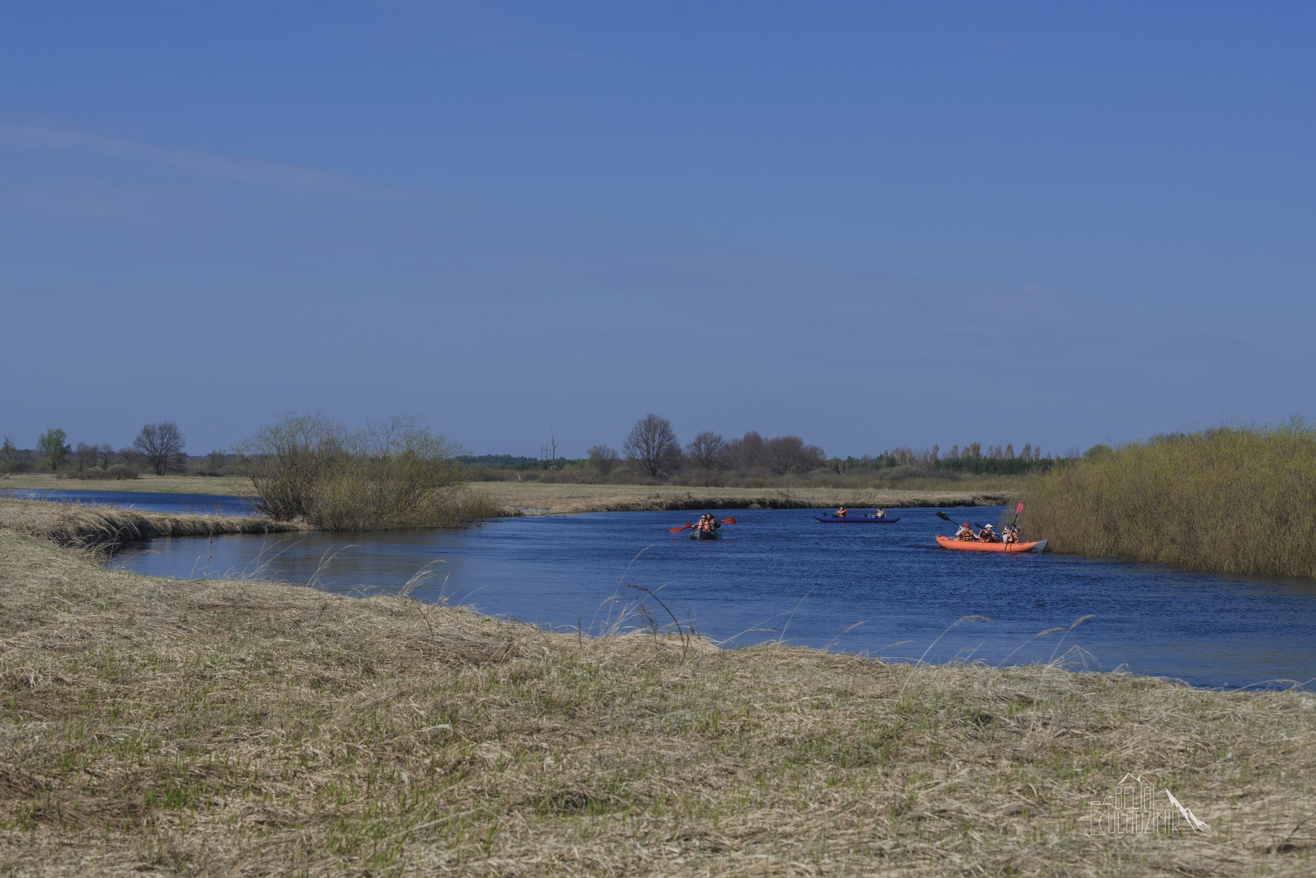 Сплав по реке Тремля 04.04.2026. Репортажный фотограф Владимир Беляй